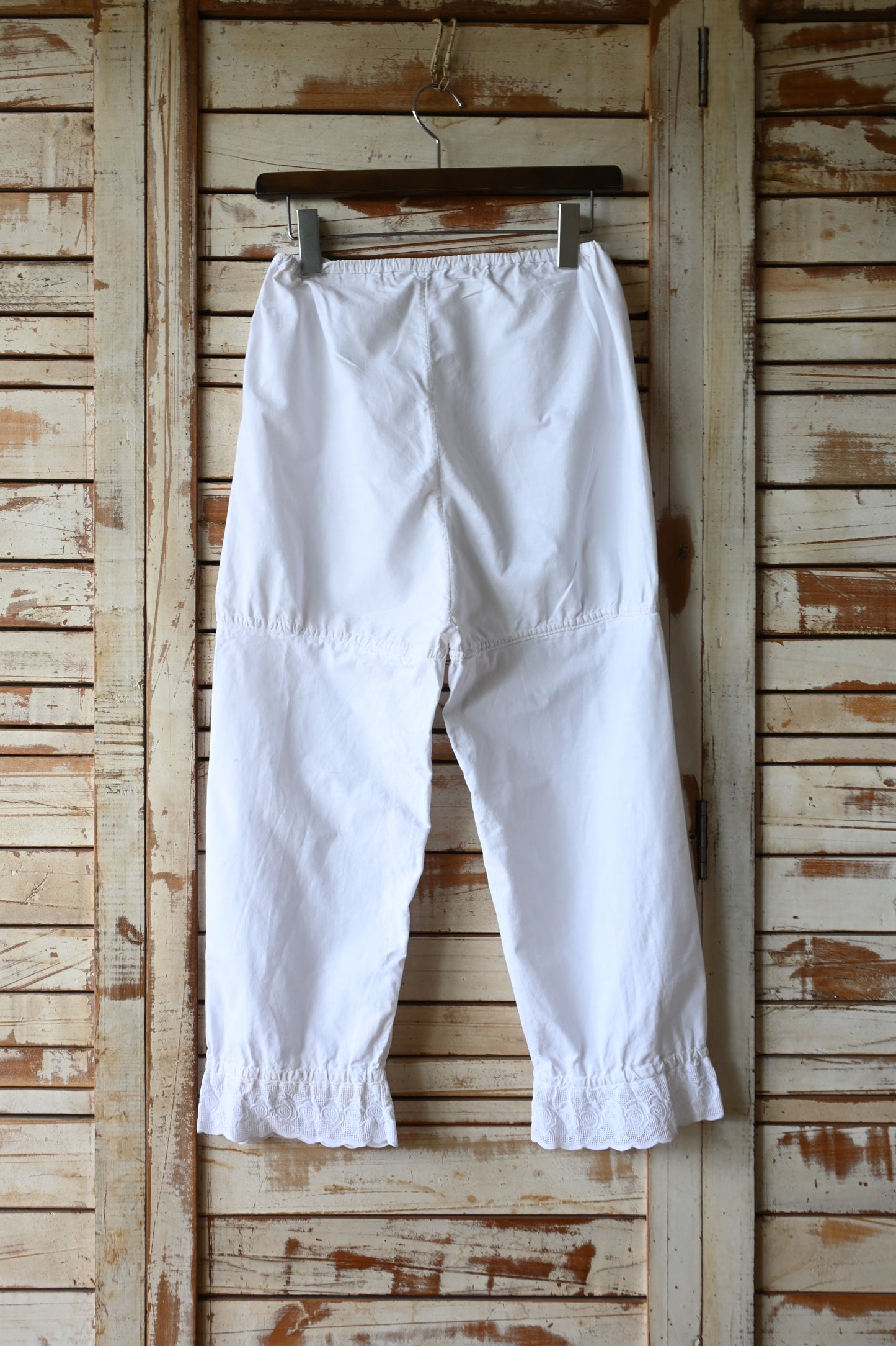 EURO Vintage drawers pants/WHITE