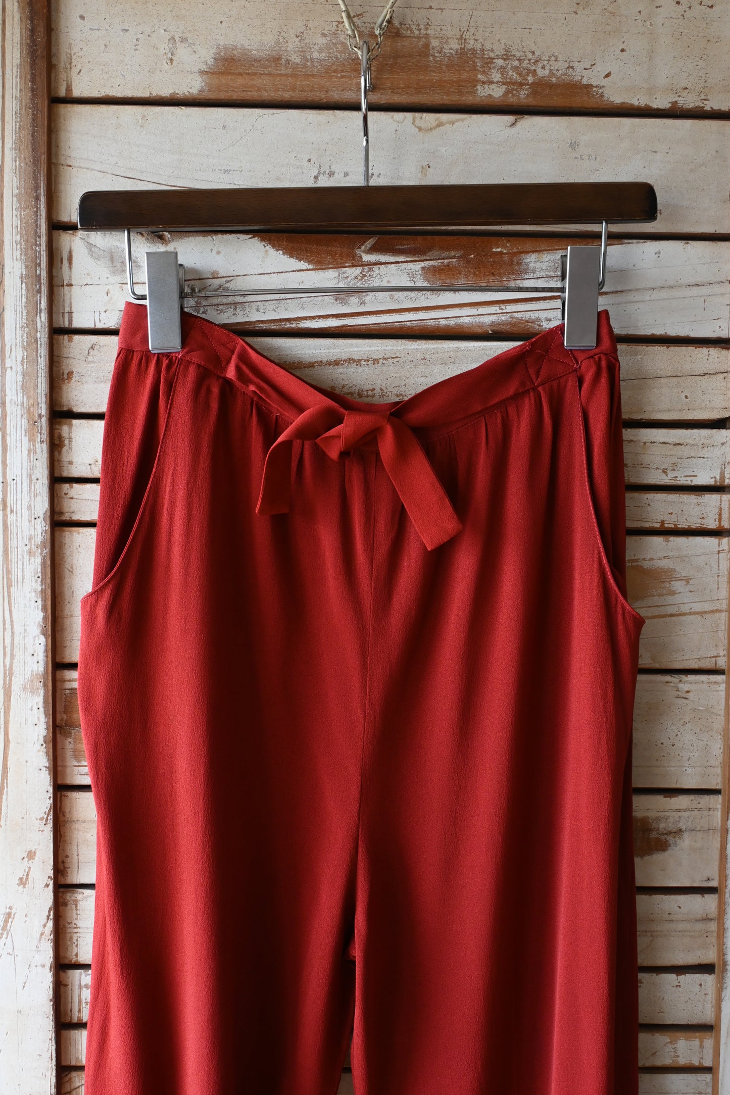 70's Bill Haire For Friedricks Sports×Neiman Marcus Pants/BURGUNDY