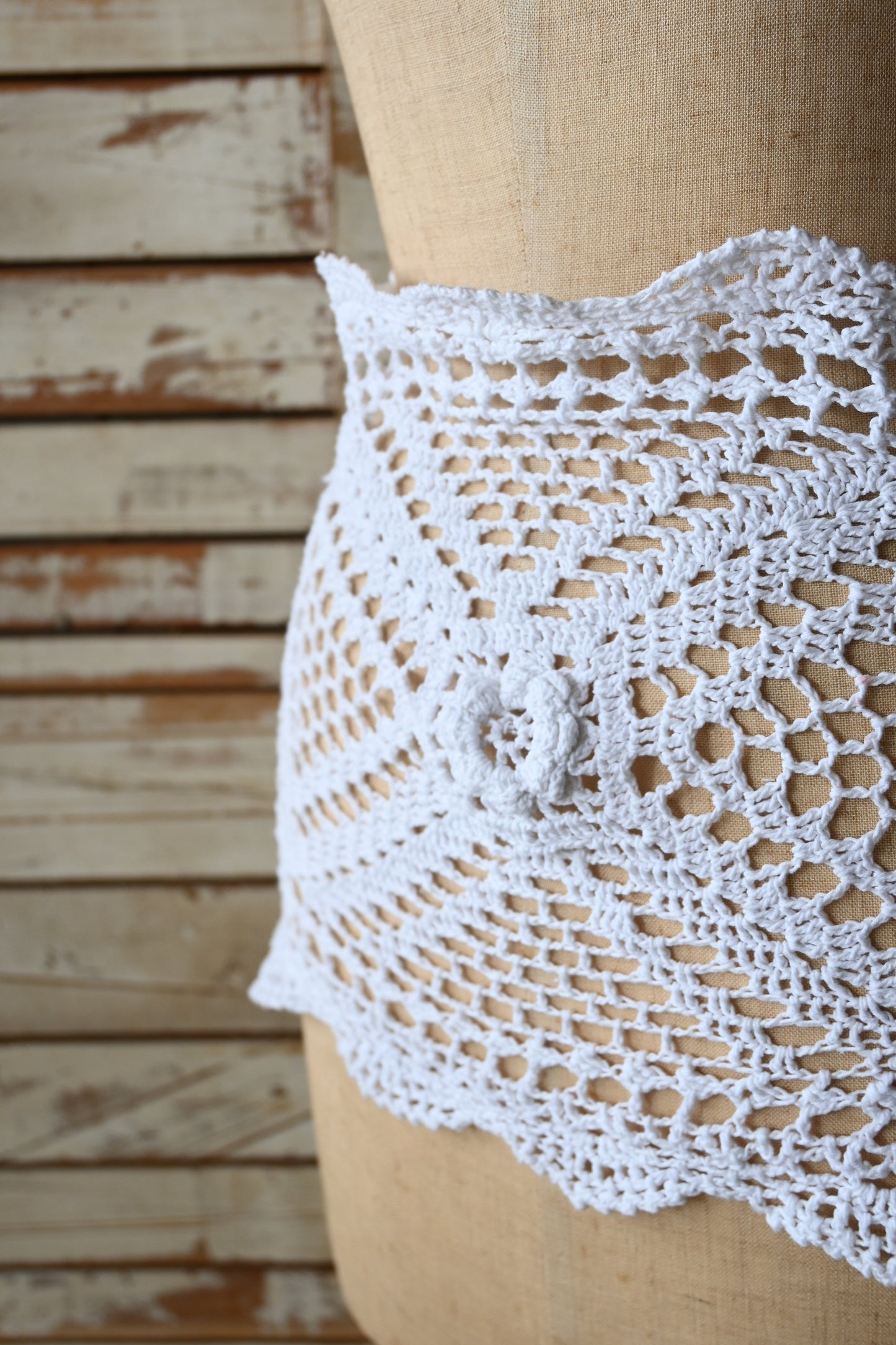 Crochet lace wrap/PONMOSIR