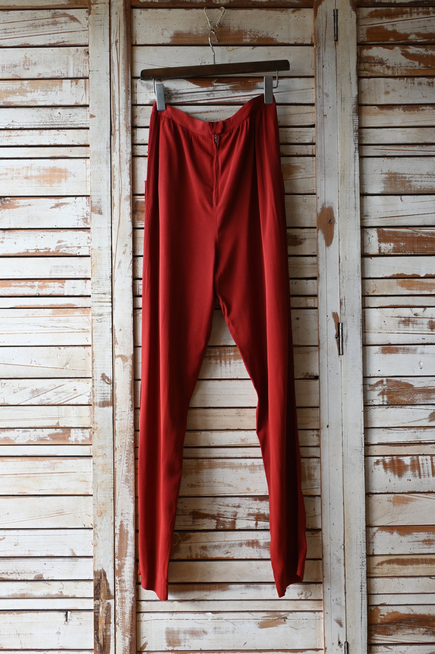 70's Bill Haire For Friedricks Sports×Neiman Marcus Pants/BURGUNDY