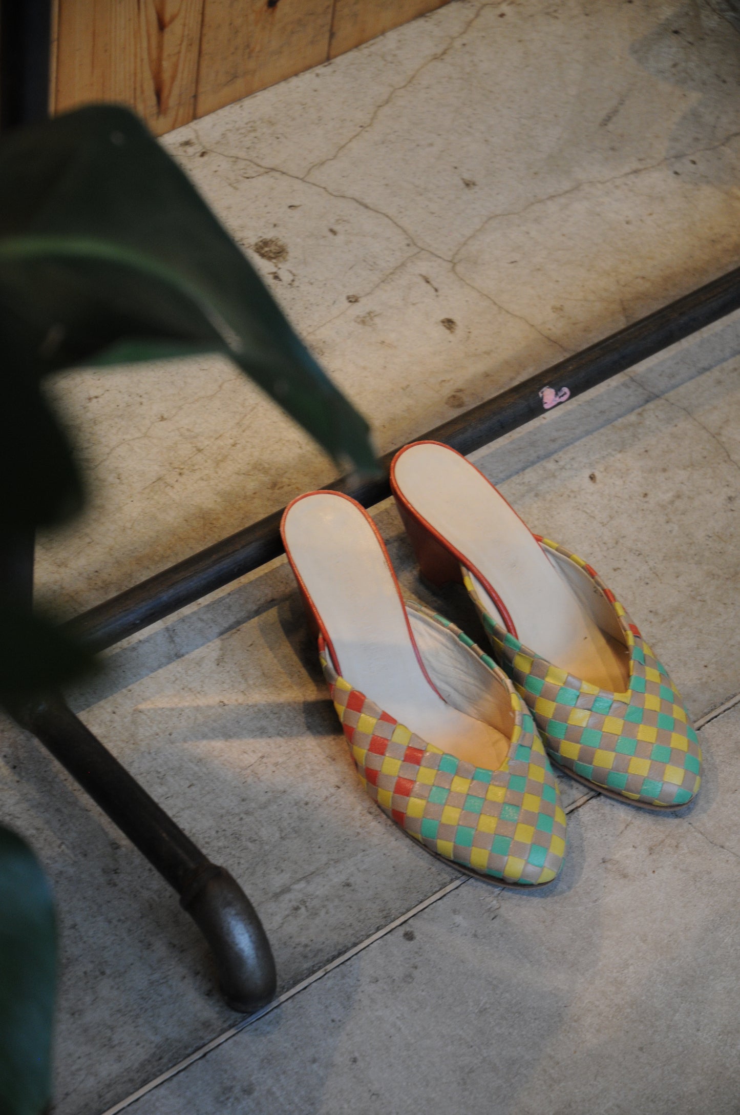 ”BOTTEGA VENETA” Intrecciato mule