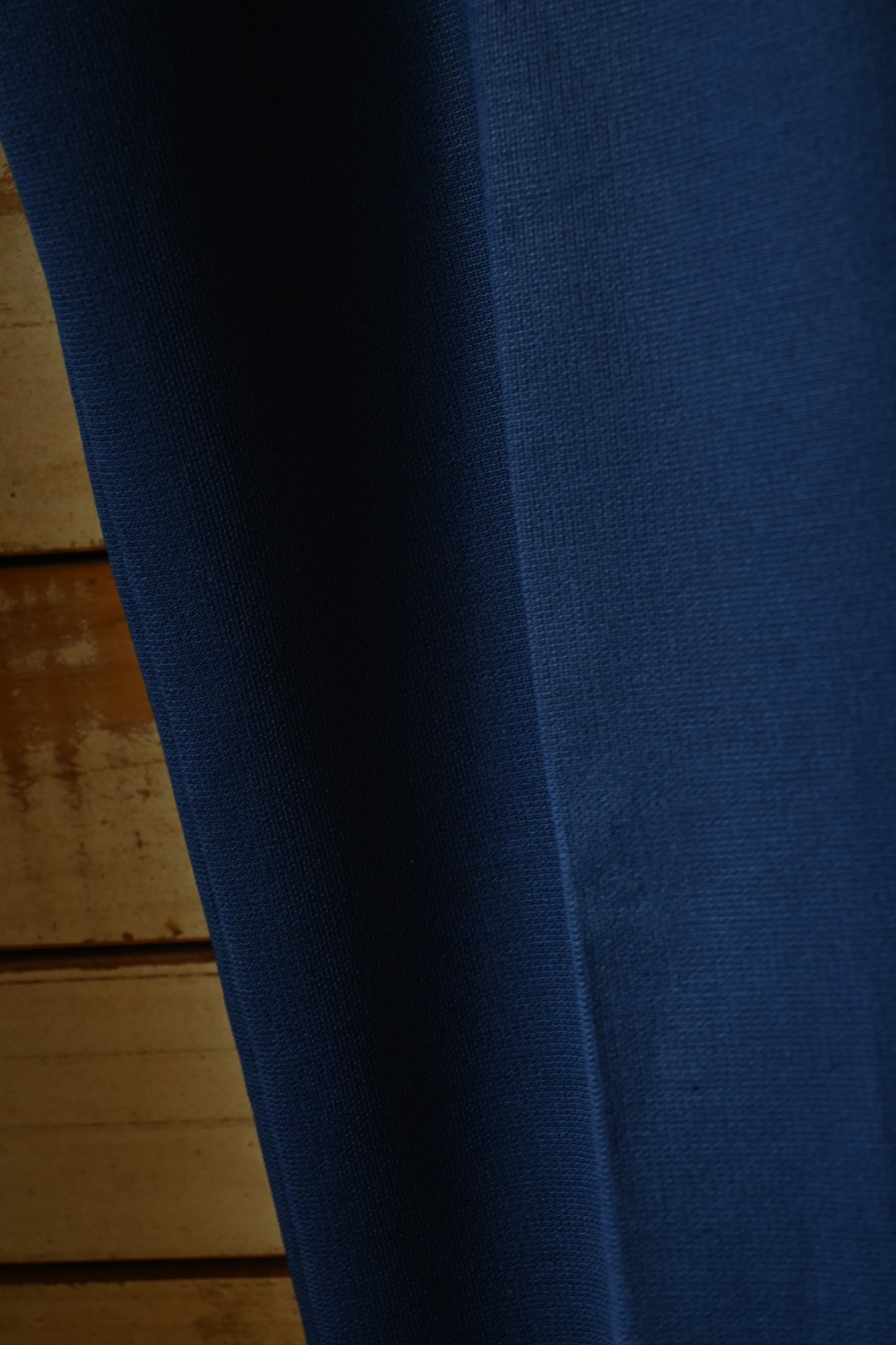 Flare poly pants/NAVY