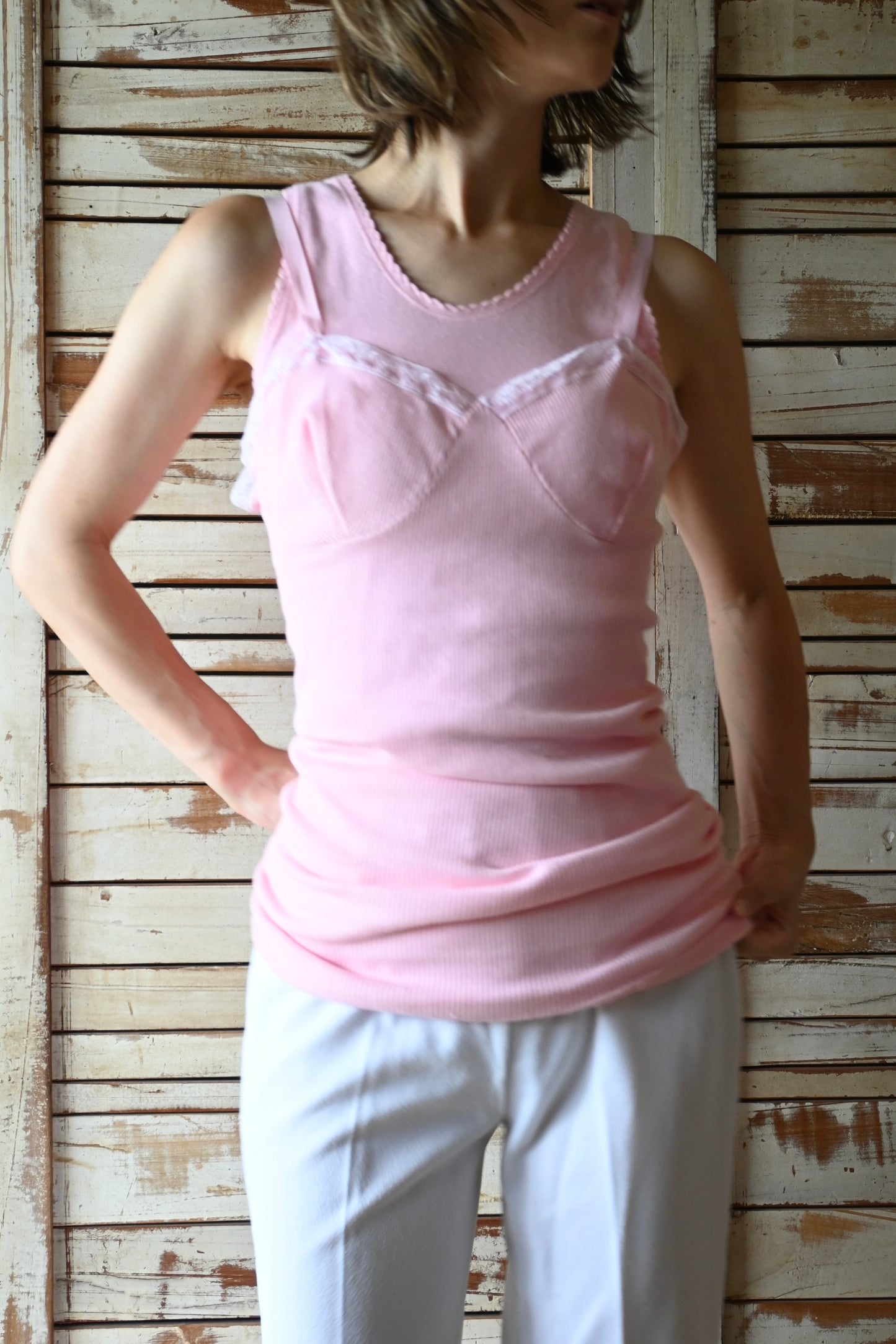 EURO Underwear tank top/PINK