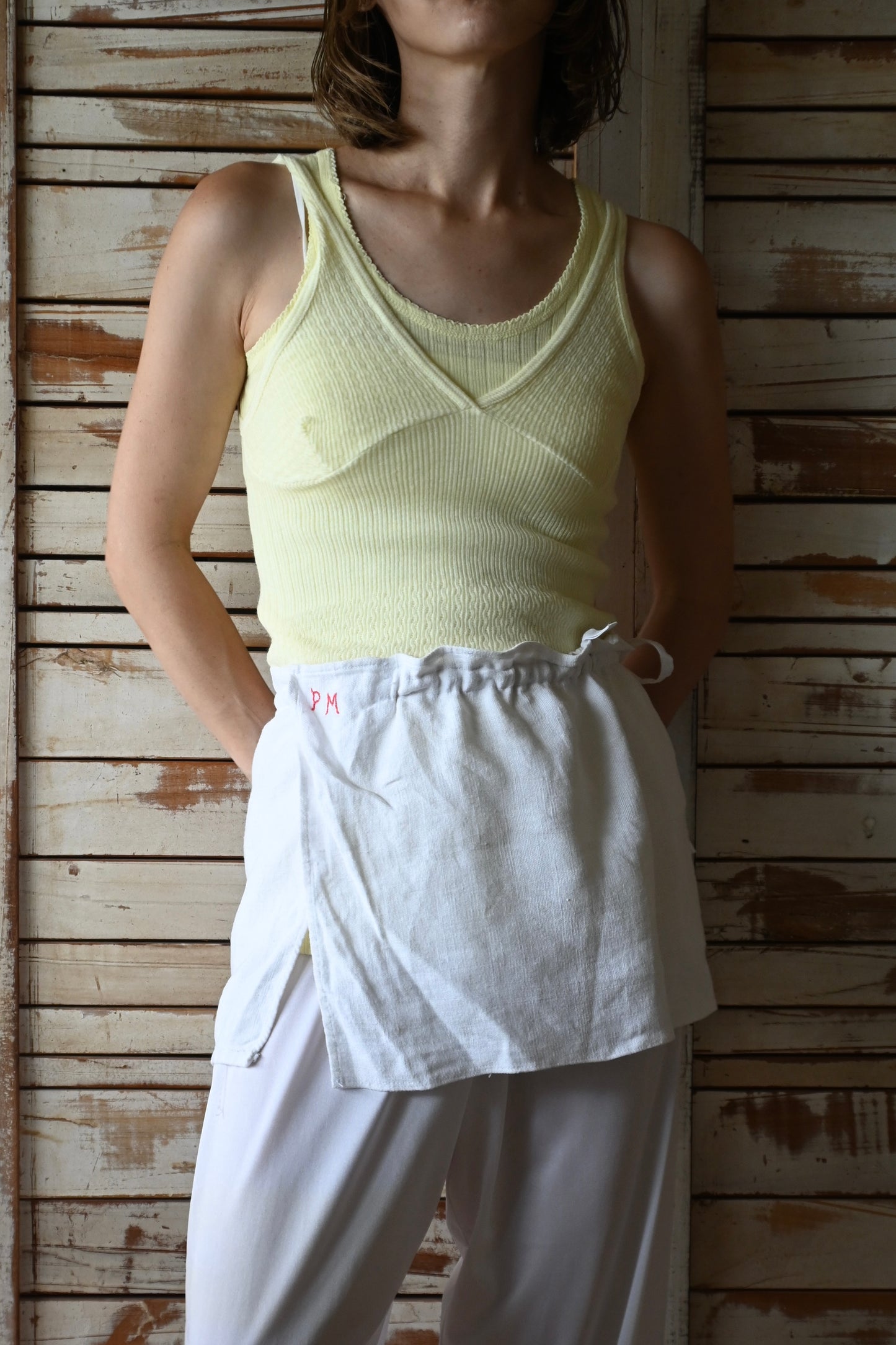 EURO Underwear tank top/Lemon
