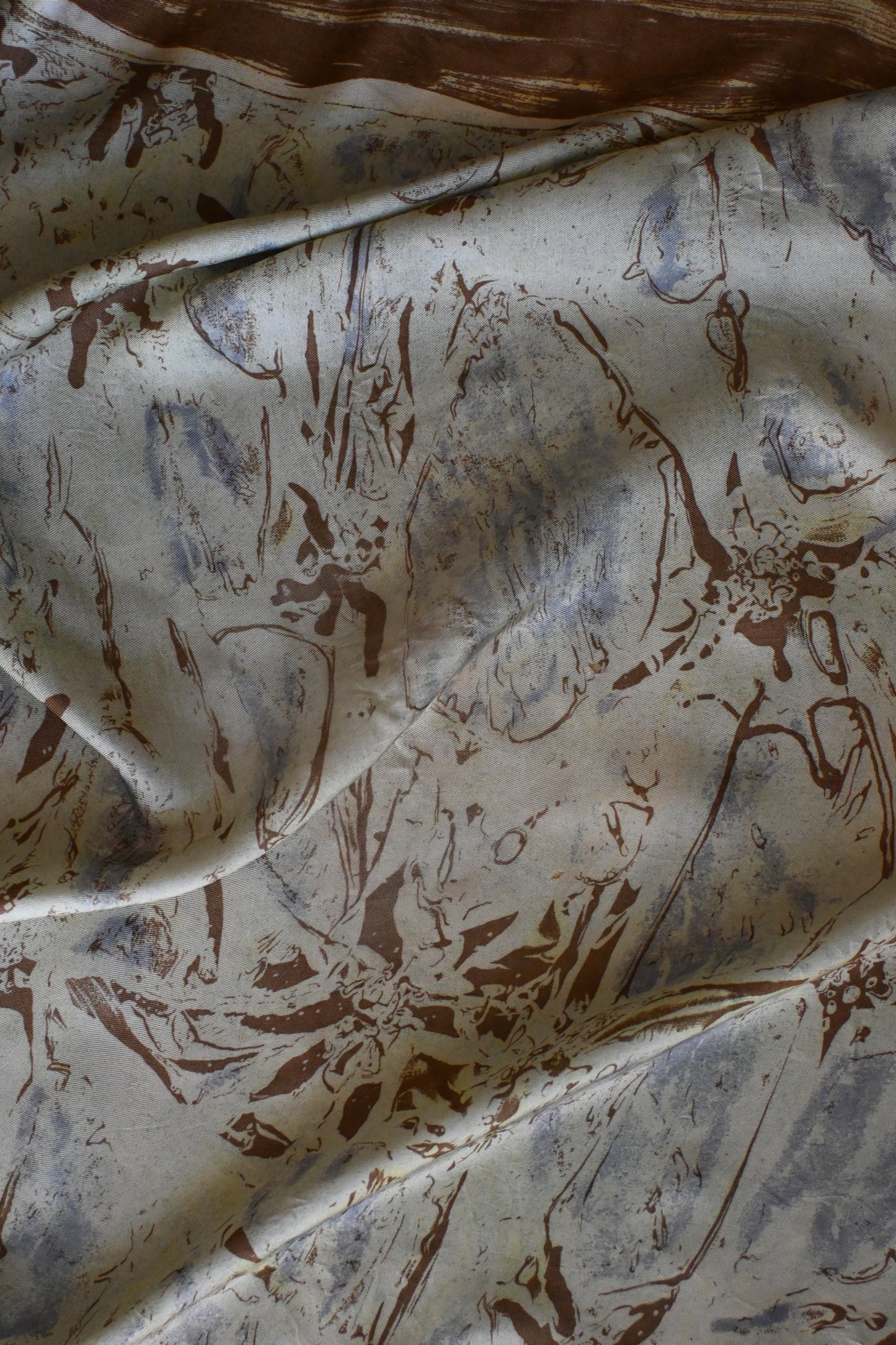 Vintage Scarf/BROWN