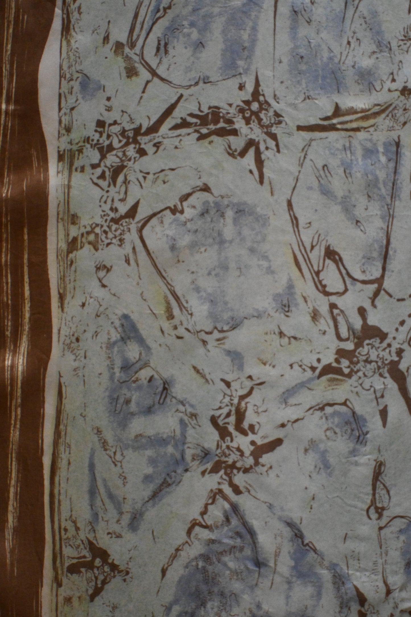 Vintage Scarf/BROWN