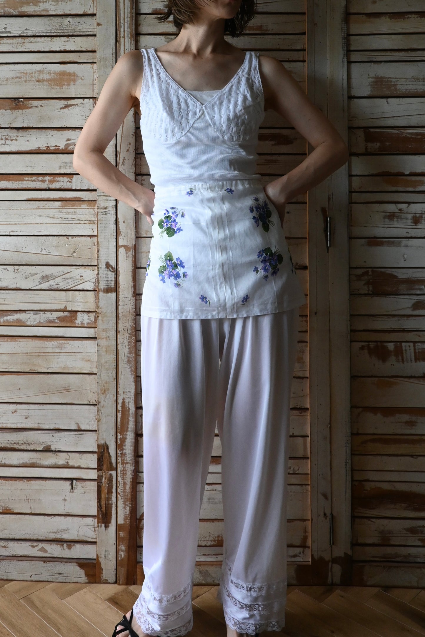 EURO Cotton lace camisole