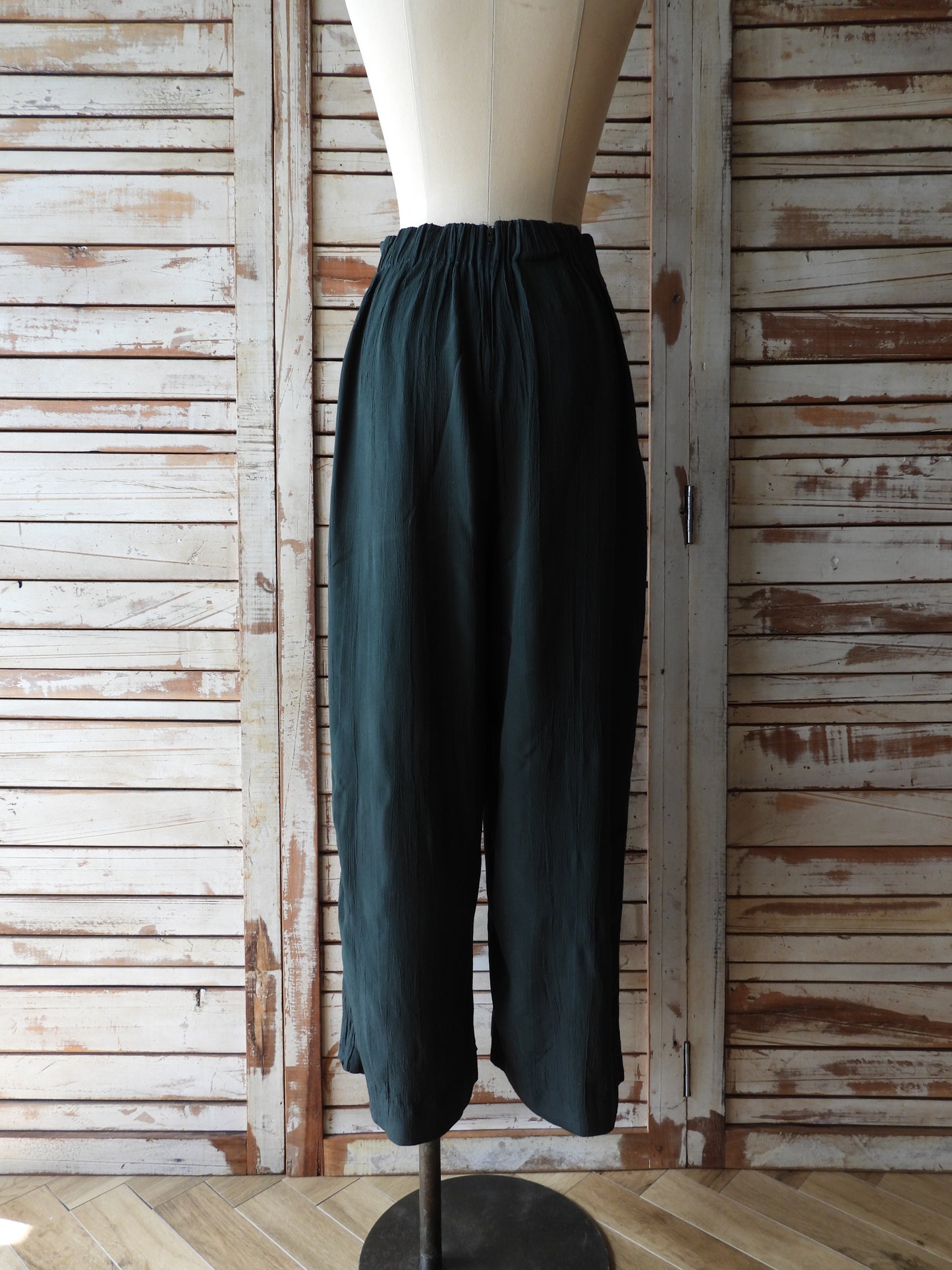 Easy pants/DARK GREEN
