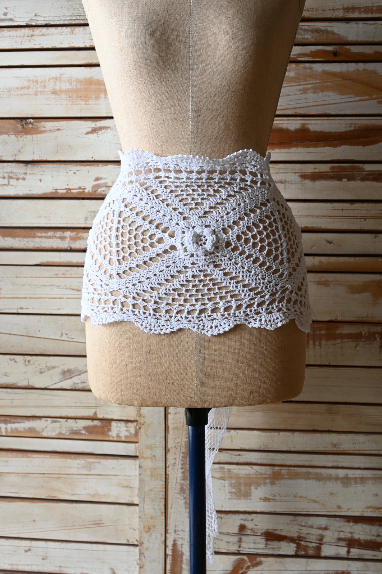 Crochet lace wrap/PONMOSIR