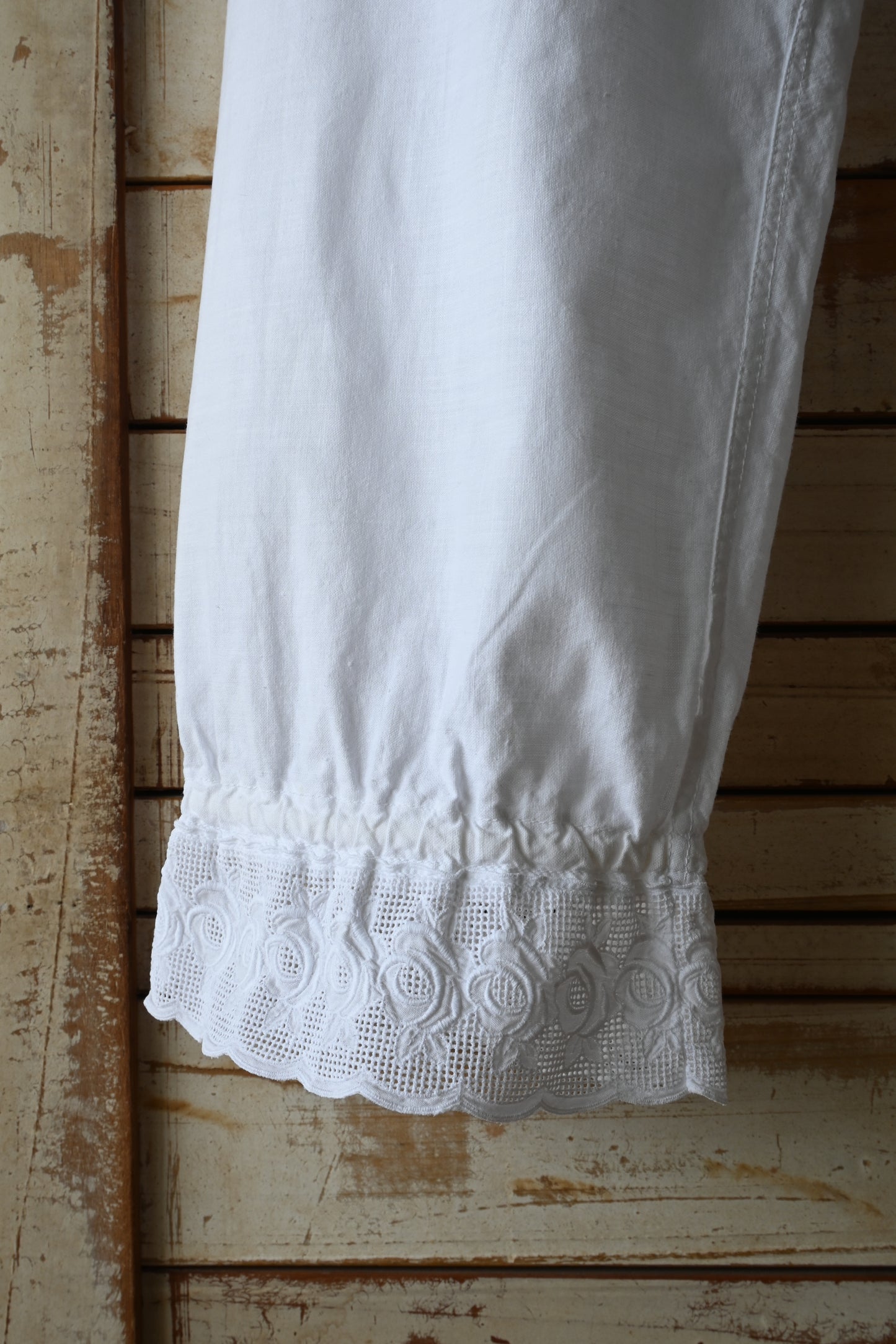 EURO Vintage drawers pants/WHITE