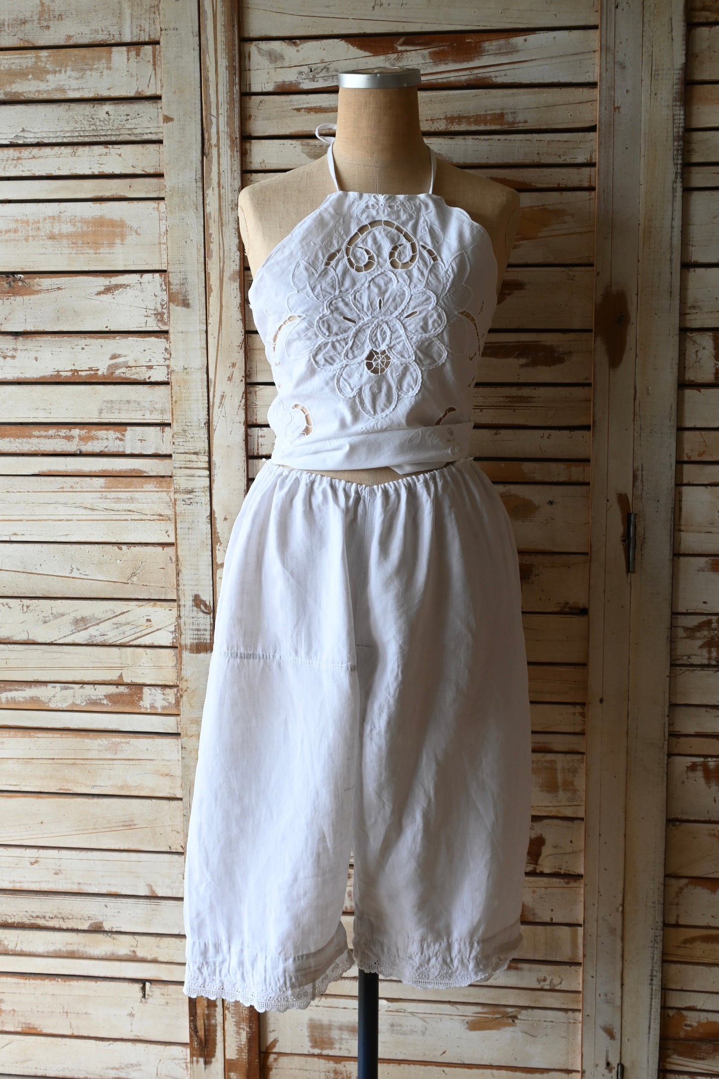cutwork lace tops/PONMOSIR