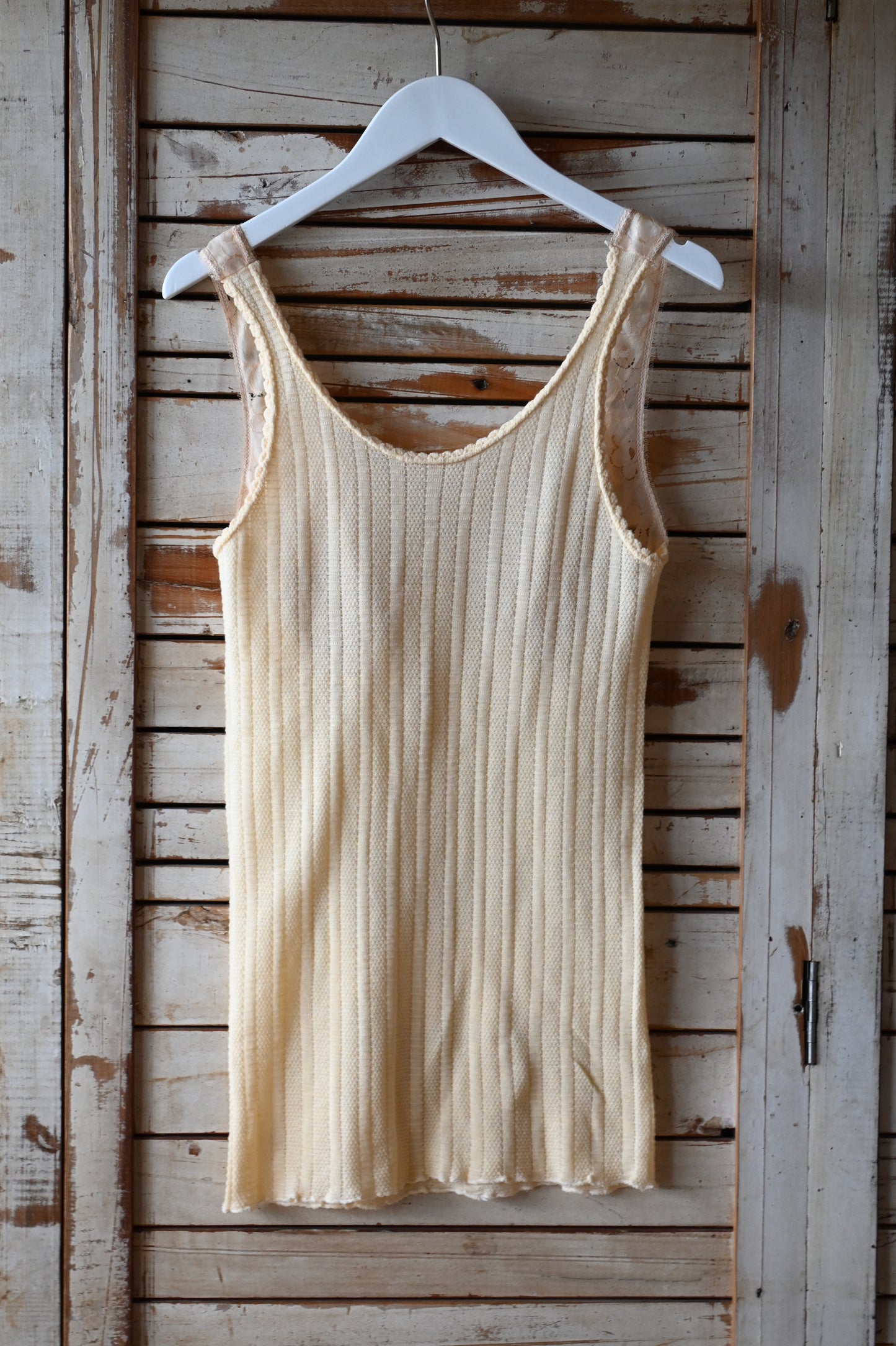 50's EURO Lace camisole/BEIGE