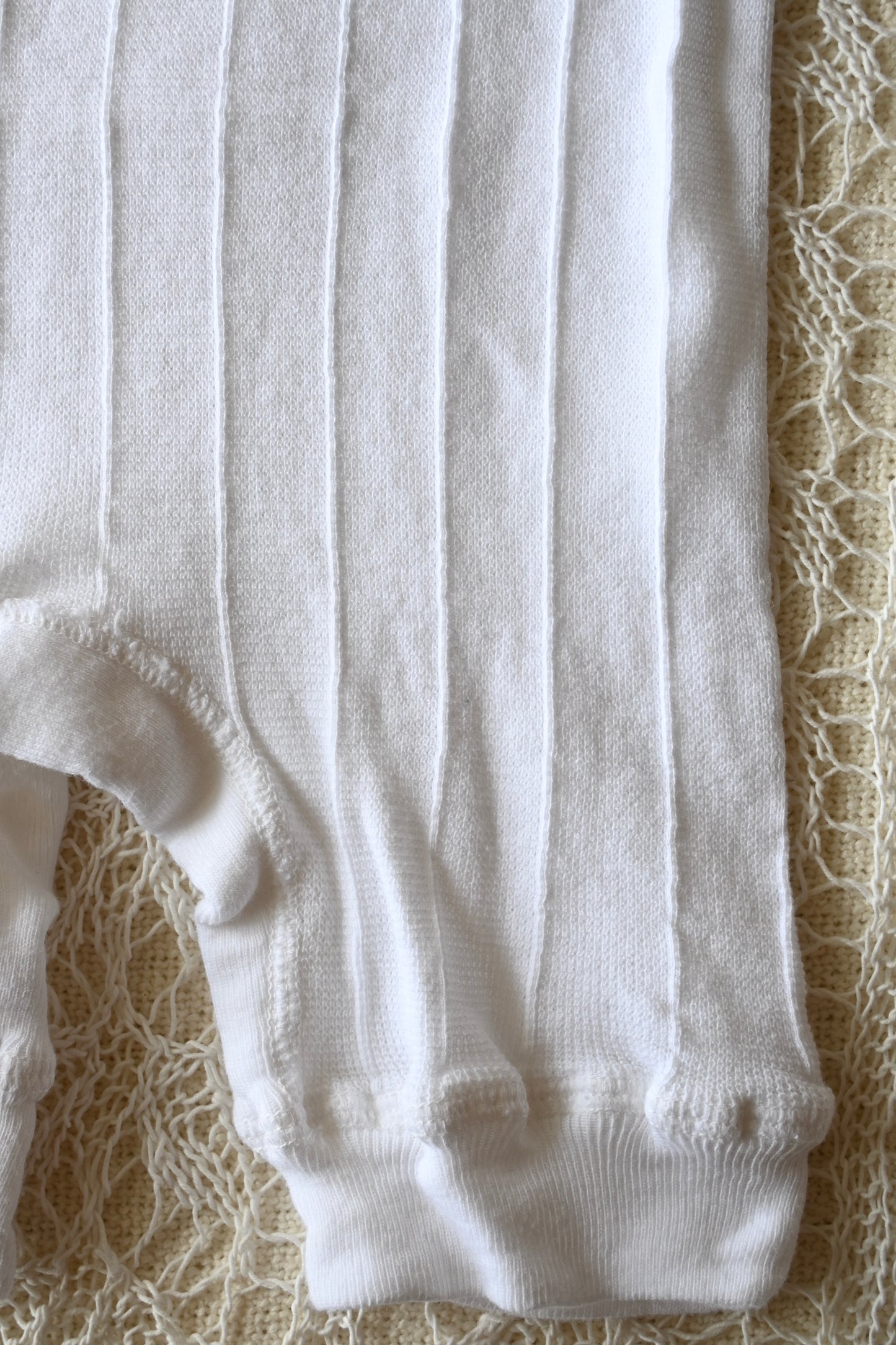 EURO/DEADSTOCK underwear rib shorts/WHITE