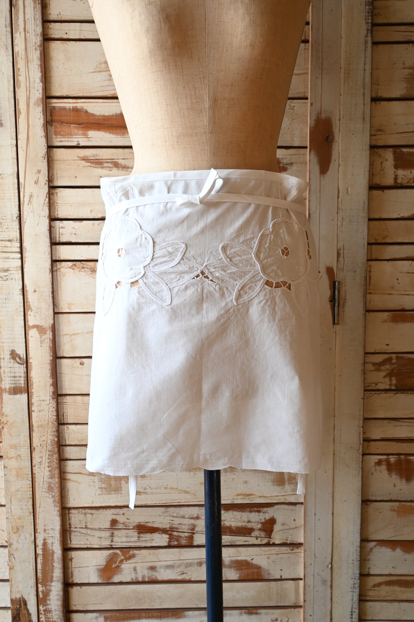 Cotton lace cami top/PONMOSIR