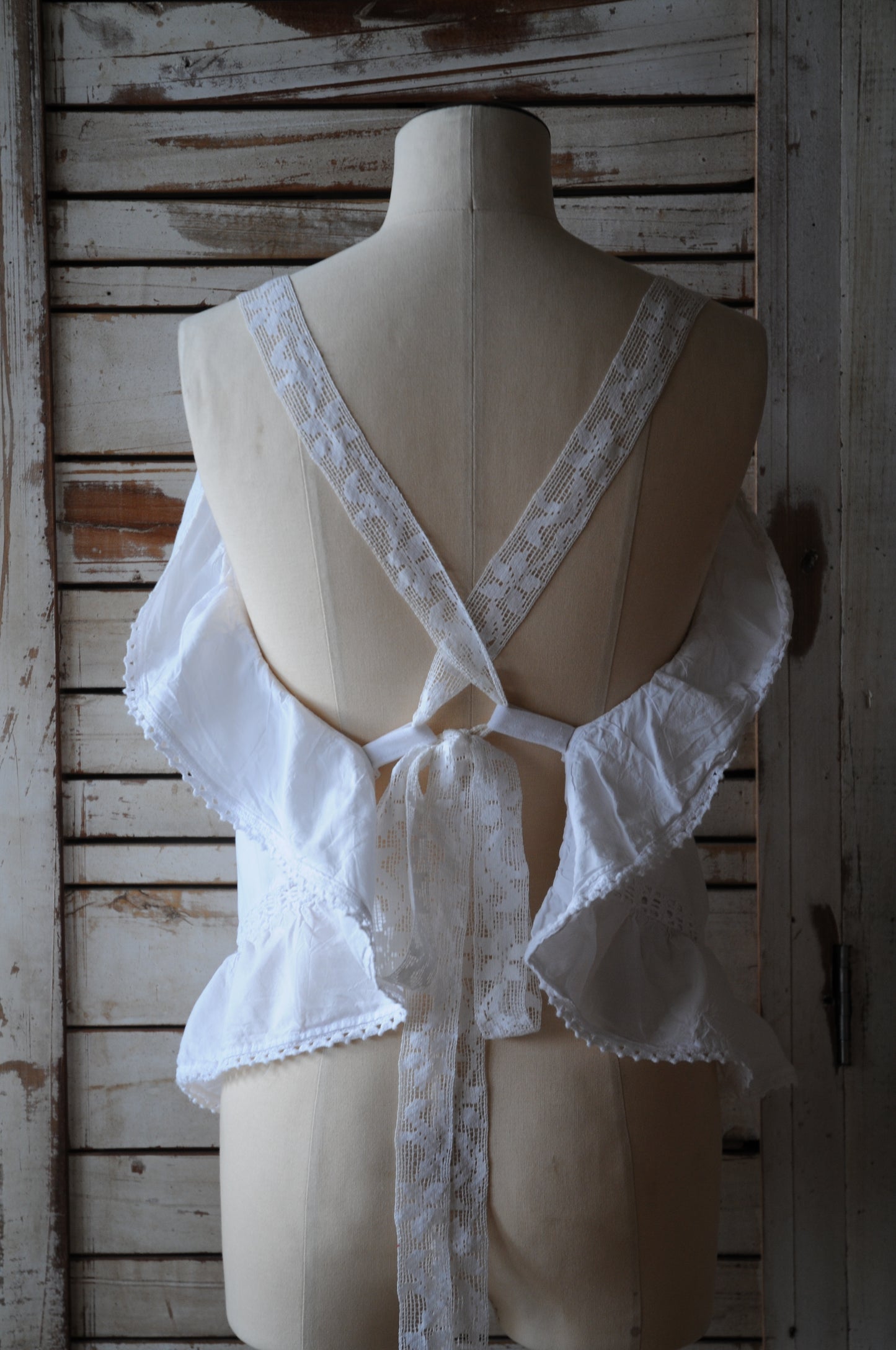 Cotton frill tops/PONMOSIR