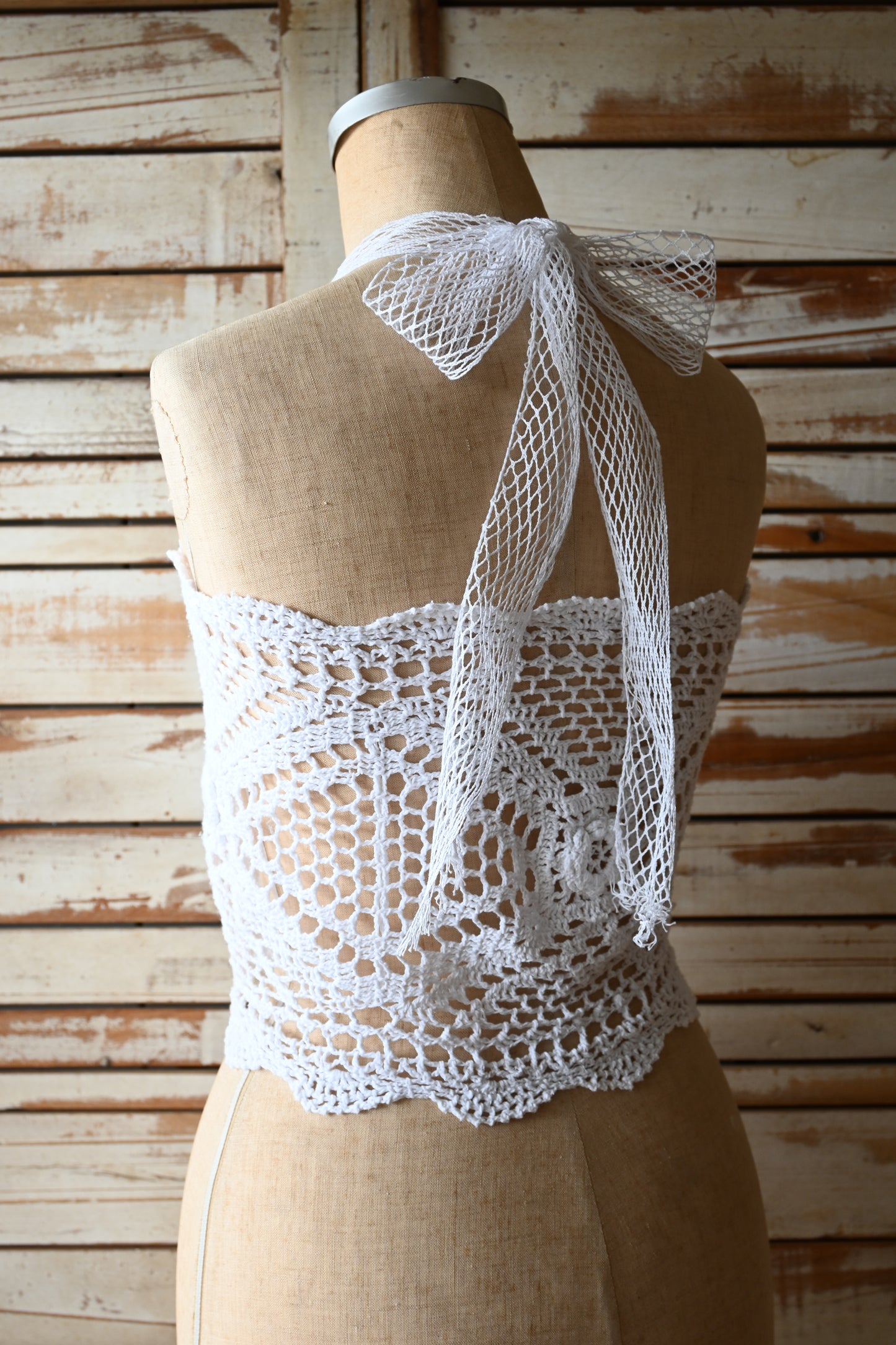 Crochet lace wrap/PONMOSIR