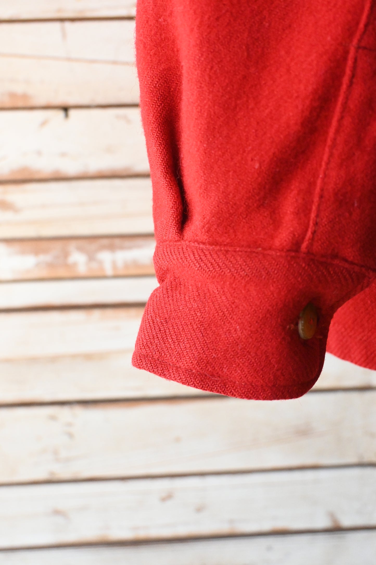50's-60's BOY SCOUTS OF AMERICA wool shirt/RED