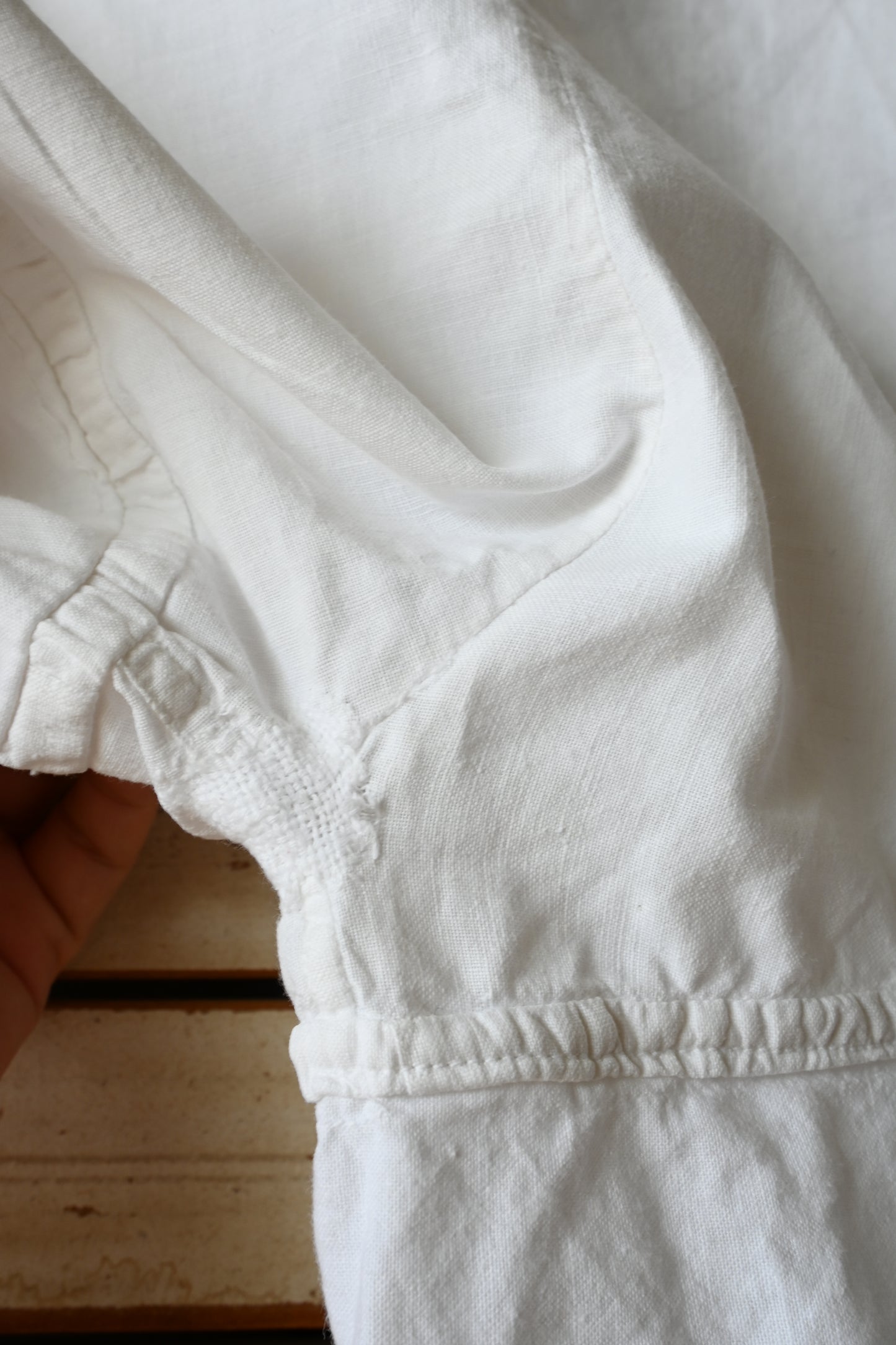 EURO Vintage drawers pants/WHITE