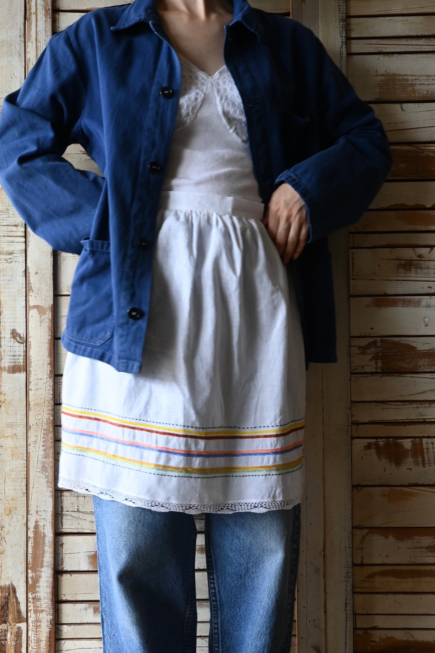 EURO Embroidery apron