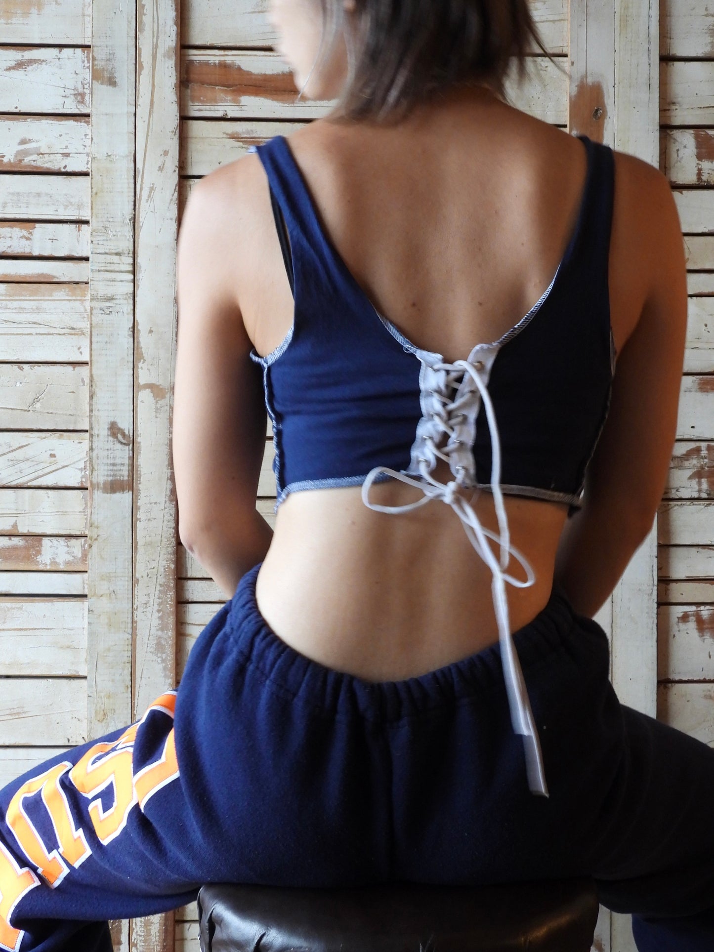Reworked corset top/GREATFUL DEAD