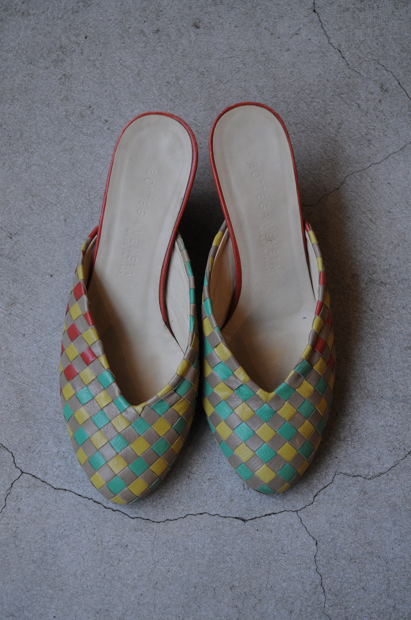 ”BOTTEGA VENETA” Intrecciato mule