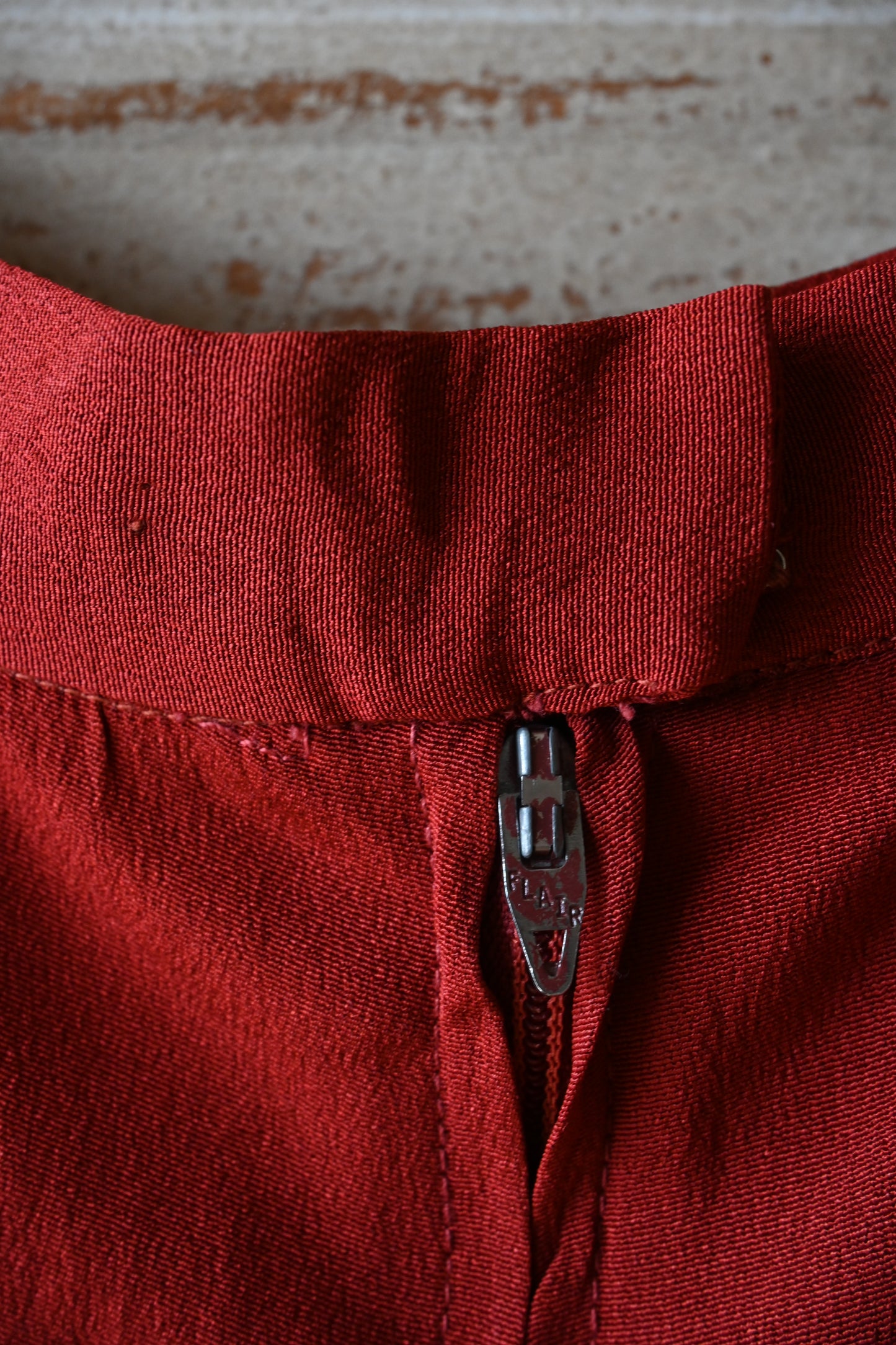 70's Bill Haire For Friedricks Sports×Neiman Marcus Pants/BURGUNDY