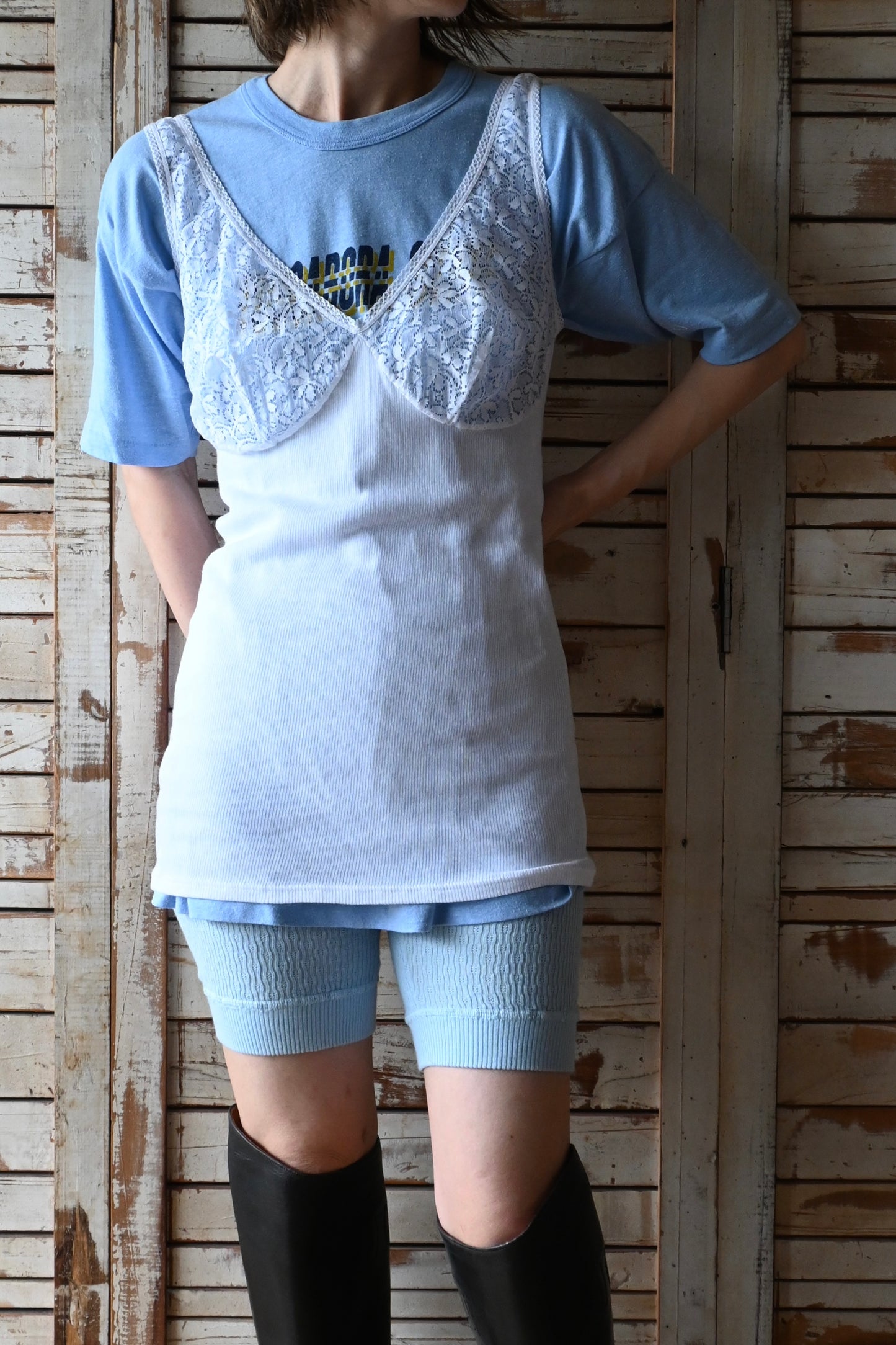 EURO Cotton lace camisole