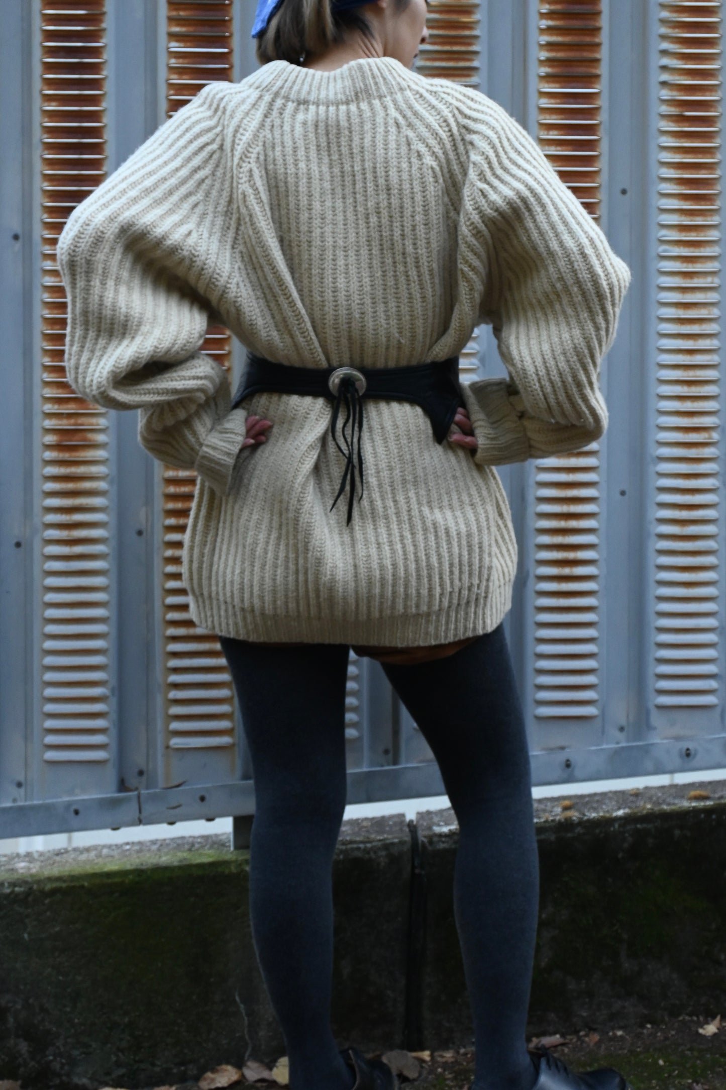 "John Davey" British wool jumper knit