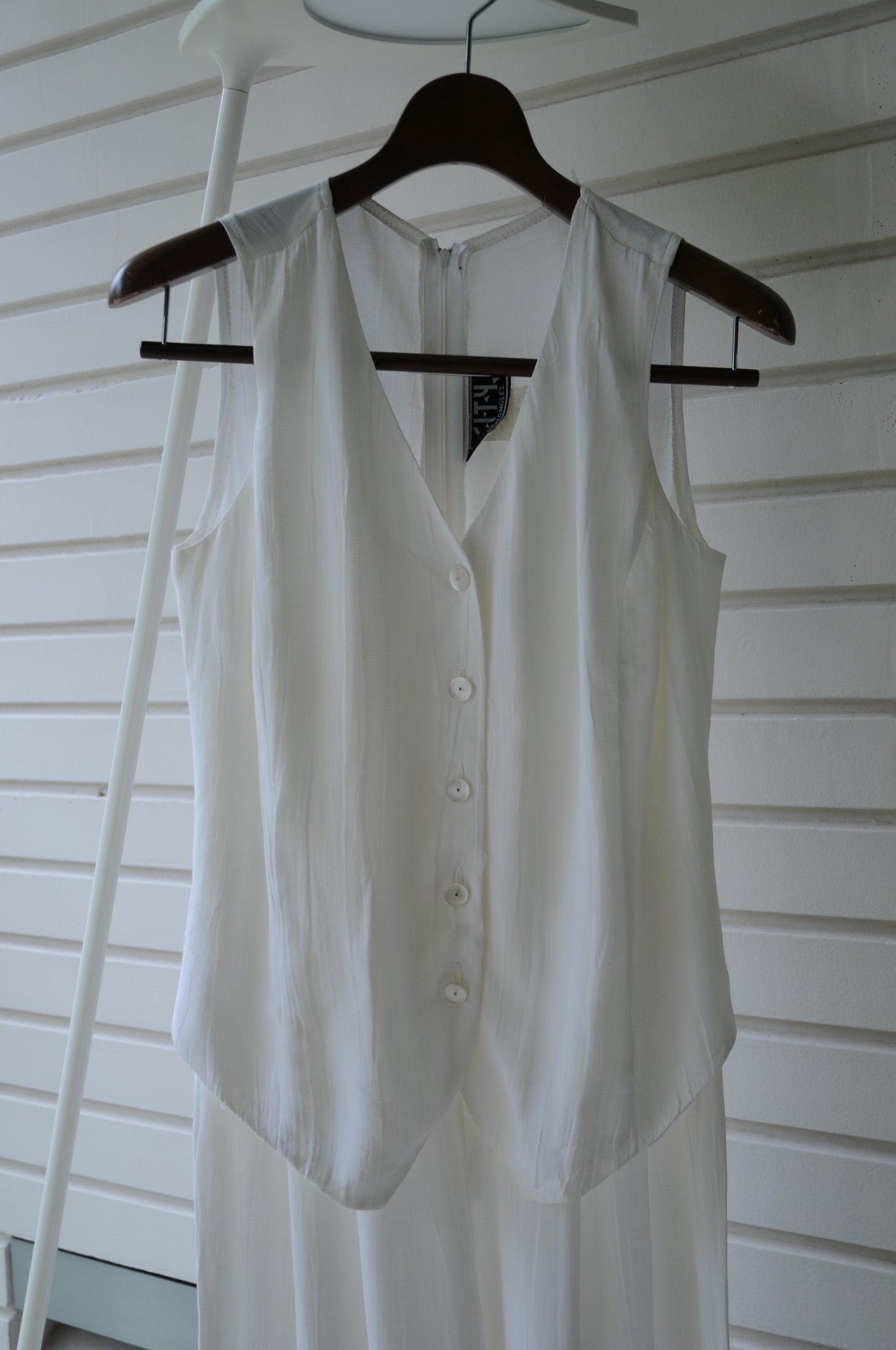 N/S White jumpsuit/WHITE