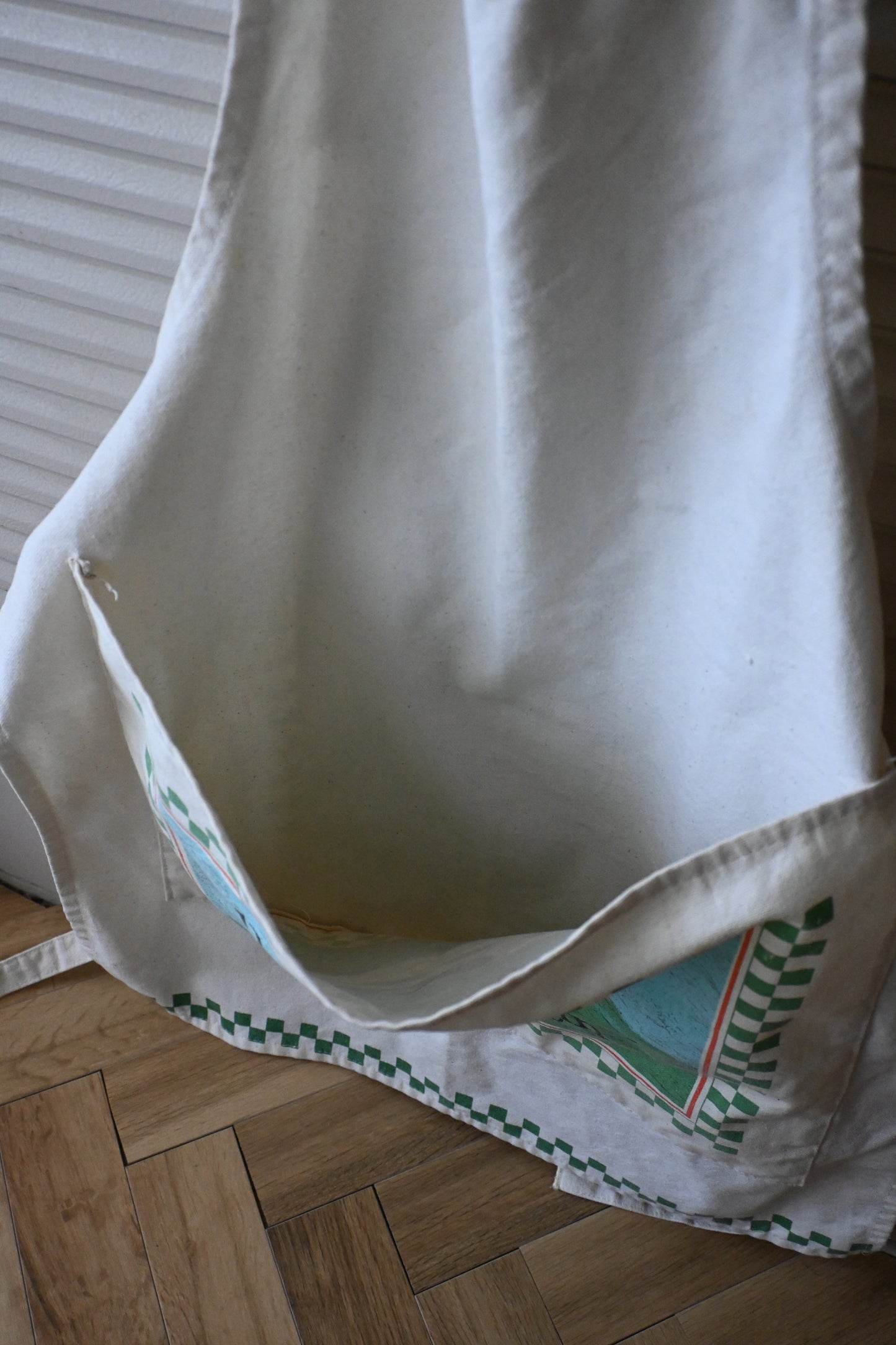 Pig apron/IVORY