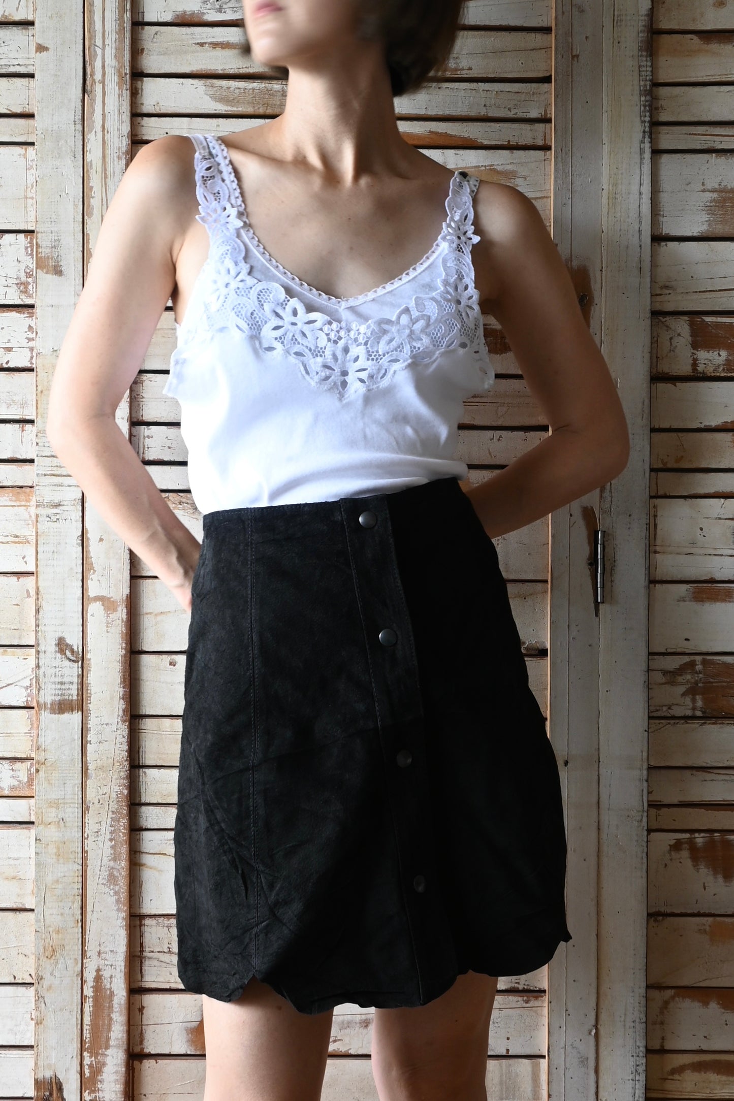 EURO Cotton lace camisole