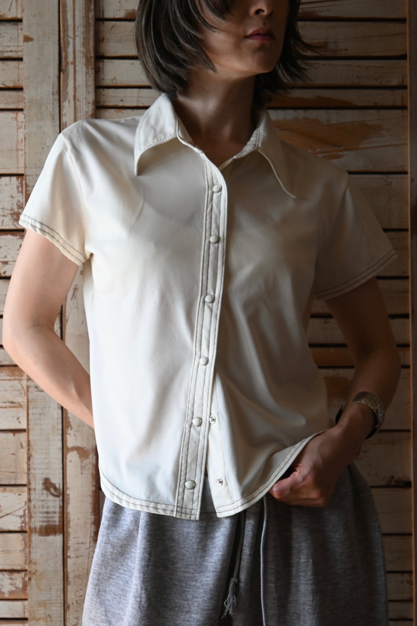 S/S Shirt/IVORY