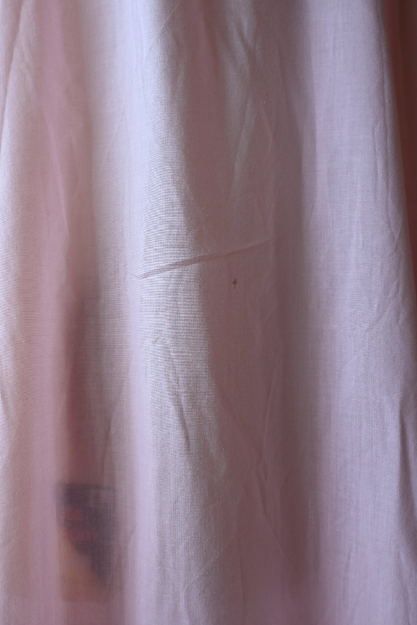 Vintage cotton lace dress/PINK