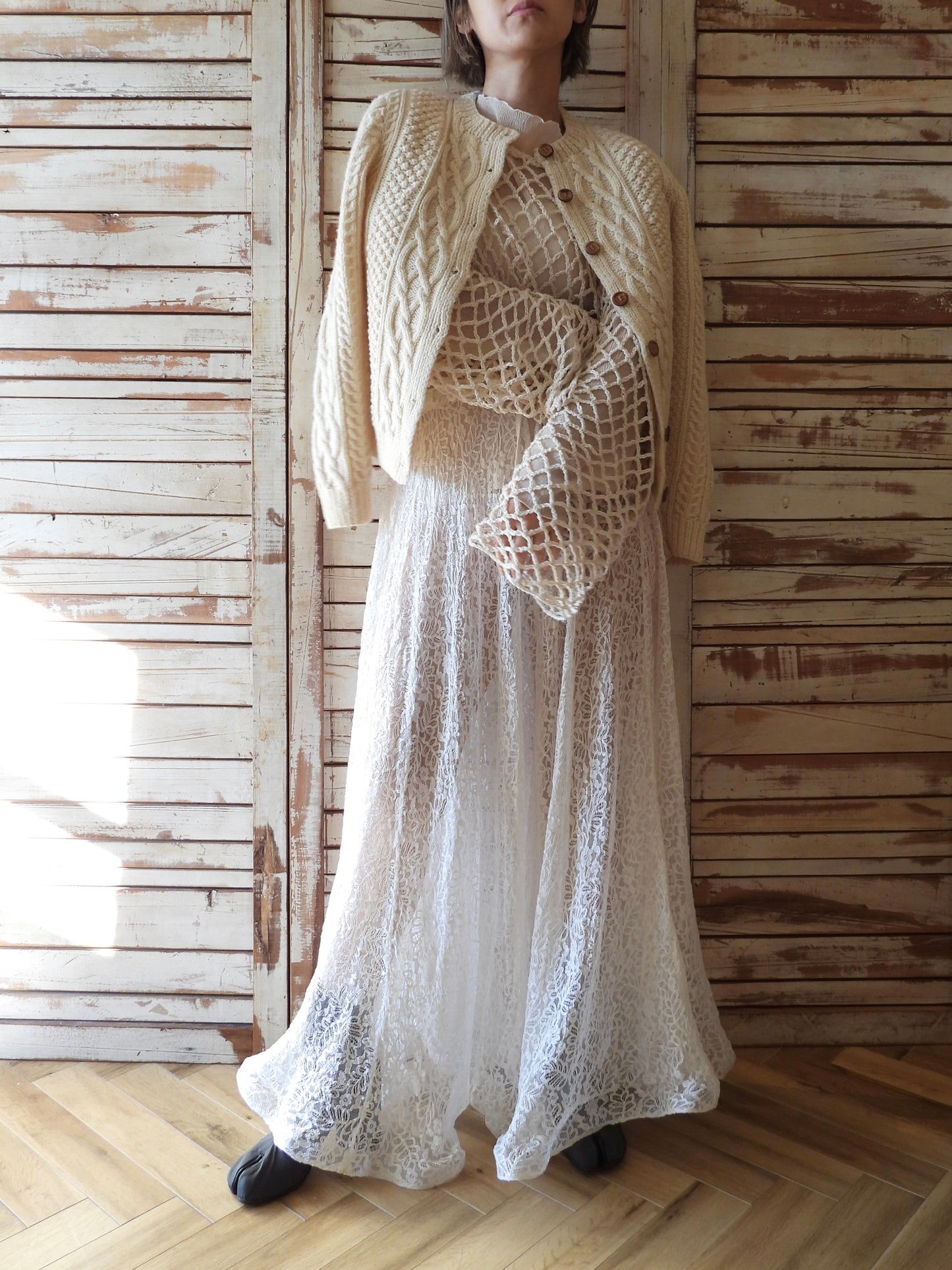 Lace skirt/PONMOSIR