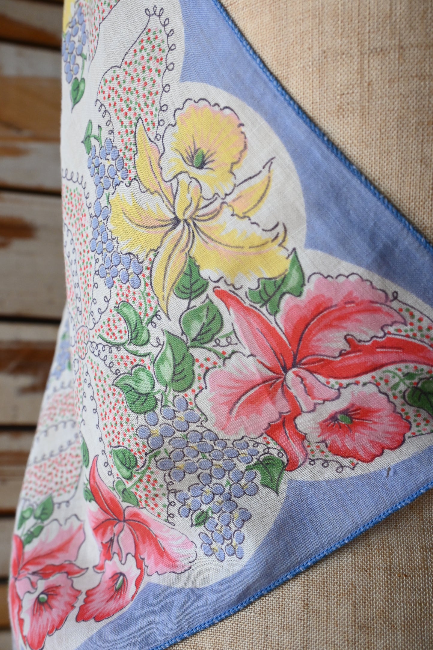 Flower handkerchief camisole/PONMOSIR