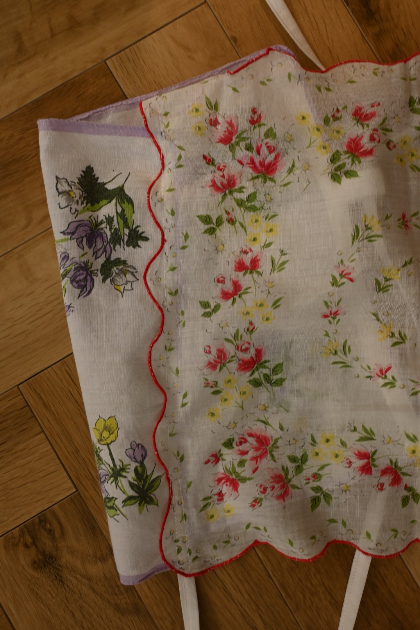 Flower handkerchief camisole/PONMOSIR