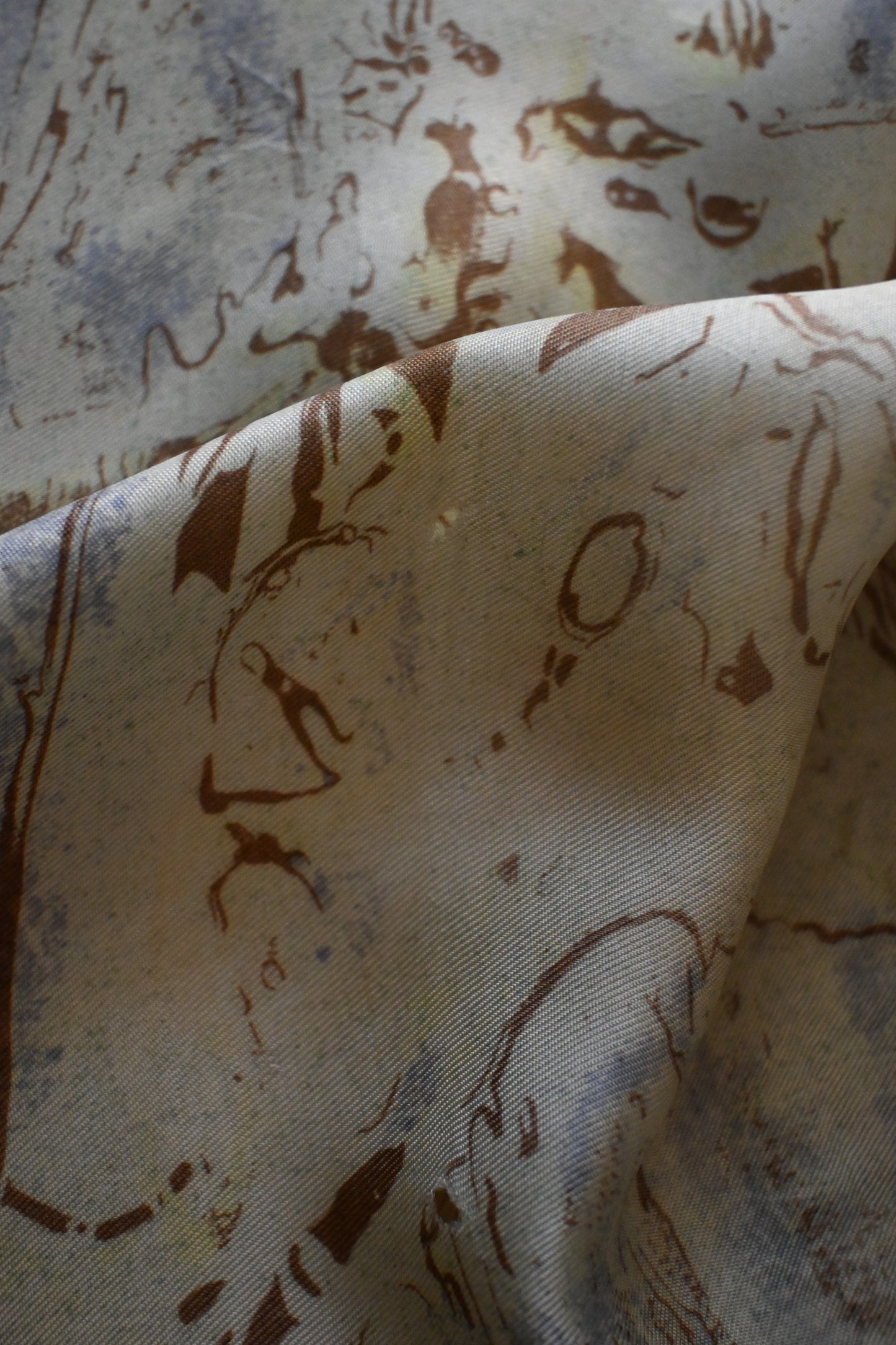 Vintage Scarf/BROWN