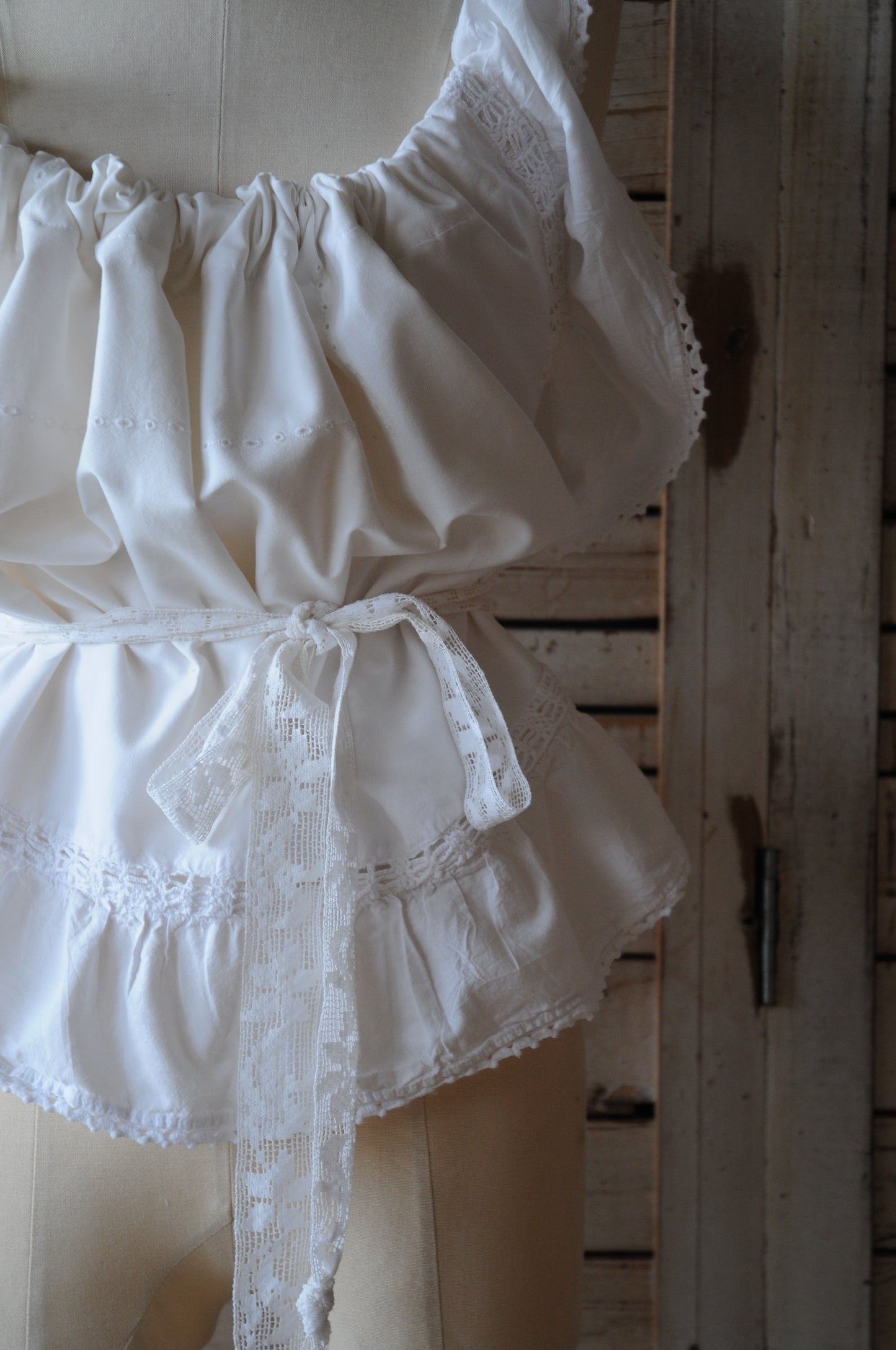 Cotton frill tops/PONMOSIR