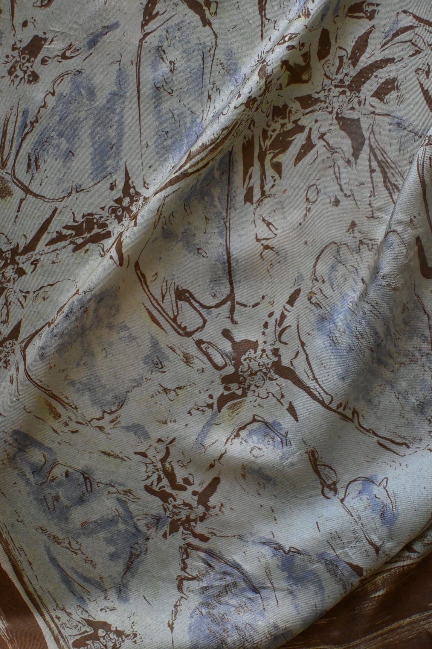 Vintage Scarf/BROWN