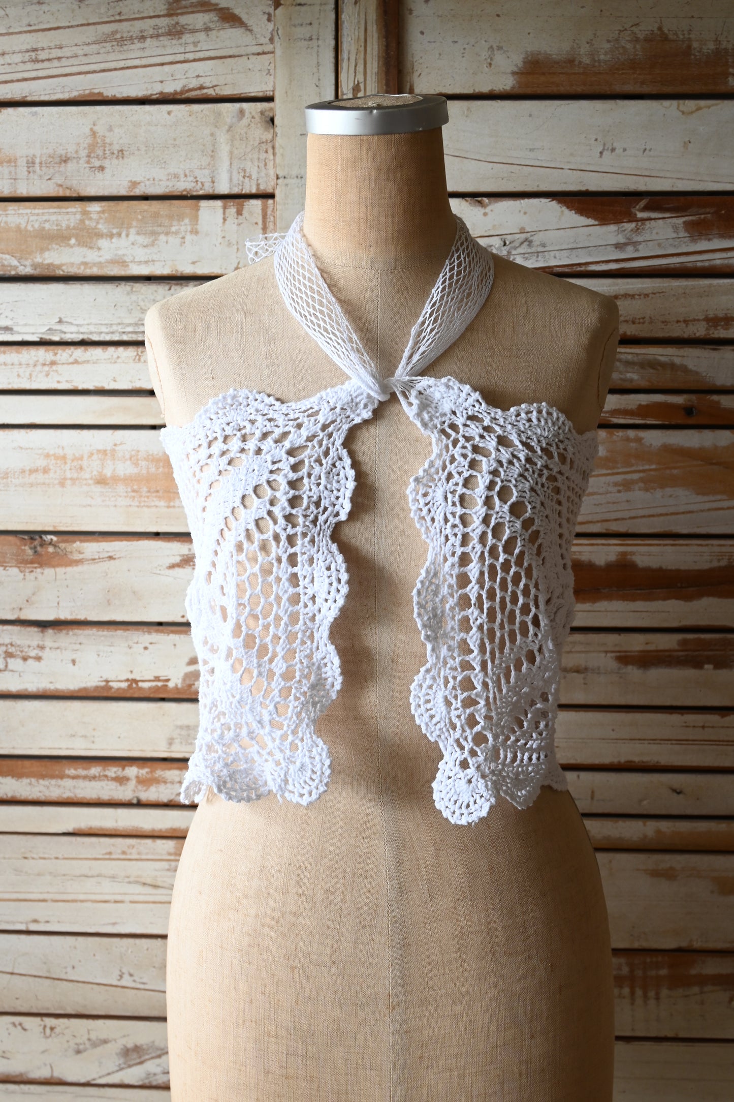 Crochet lace wrap/PONMOSIR