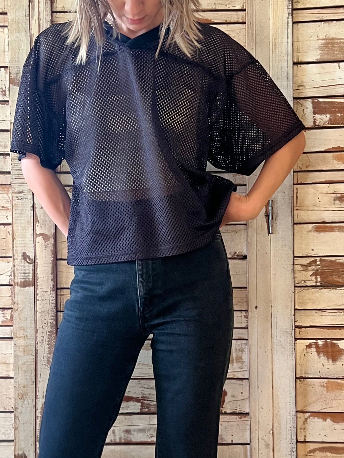 Wilson mesh top/BLACK
