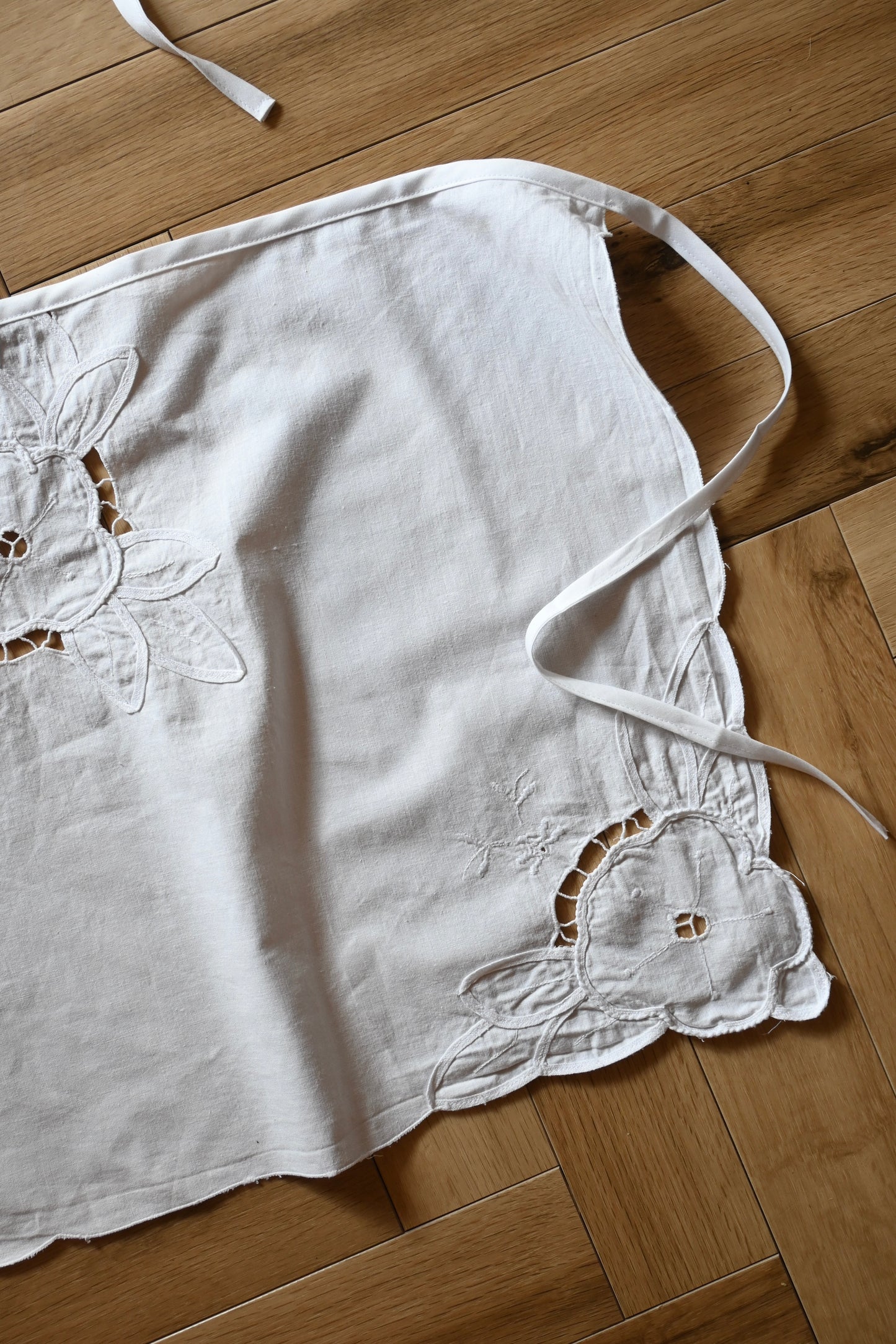 Cotton lace cami top/PONMOSIR