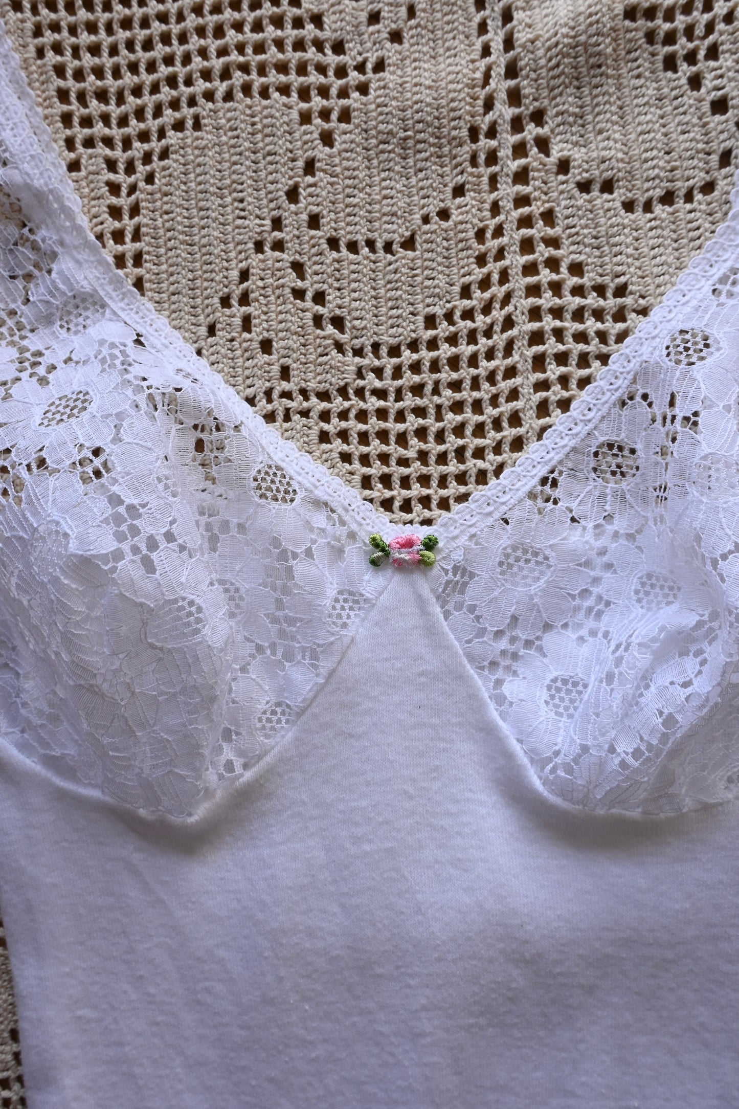 EURO Cotton lace camisole