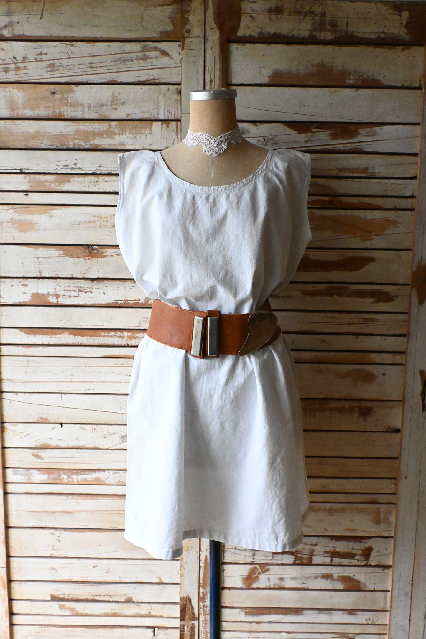 leather belt/BROWN