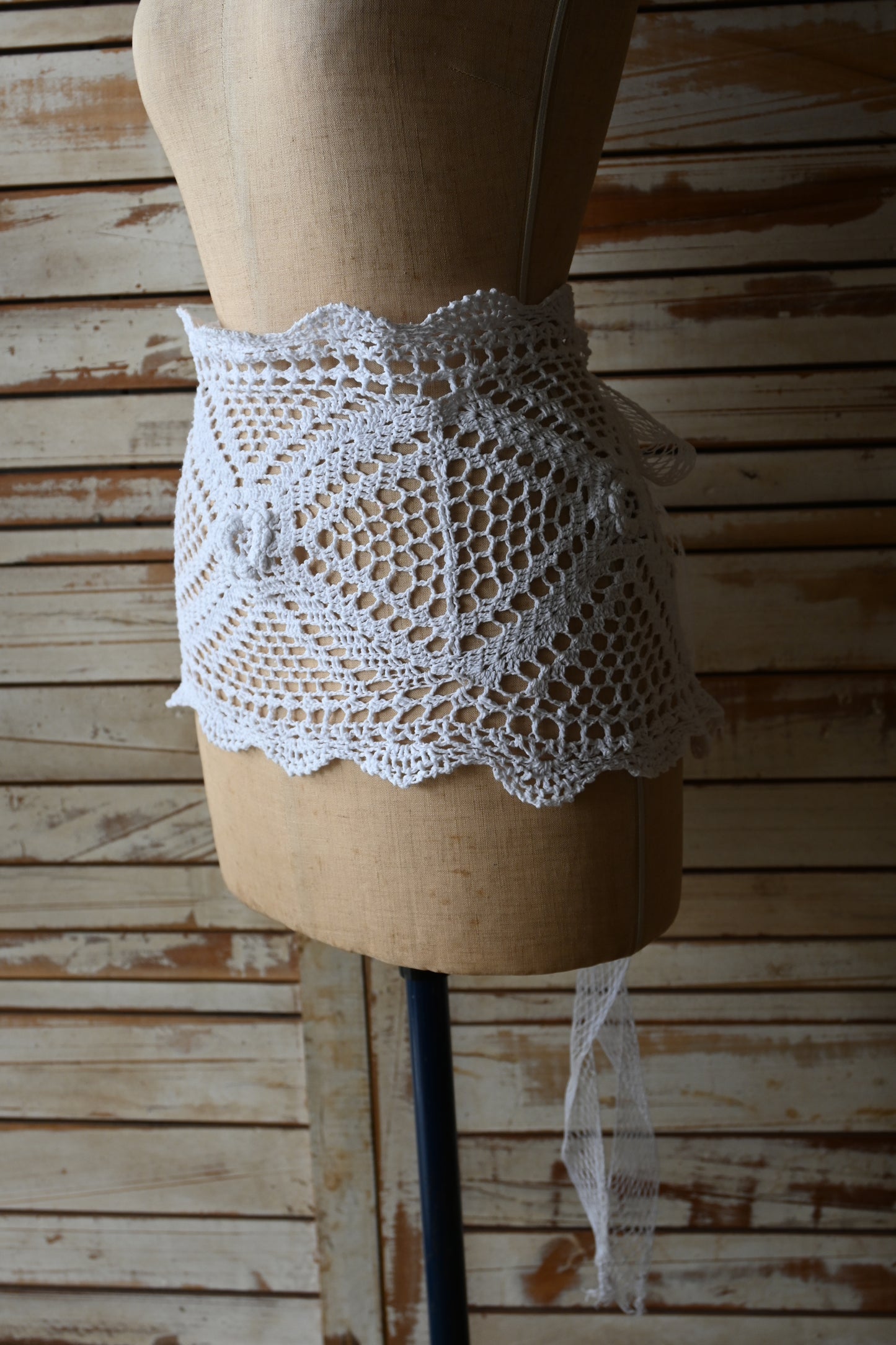 Crochet lace wrap/PONMOSIR