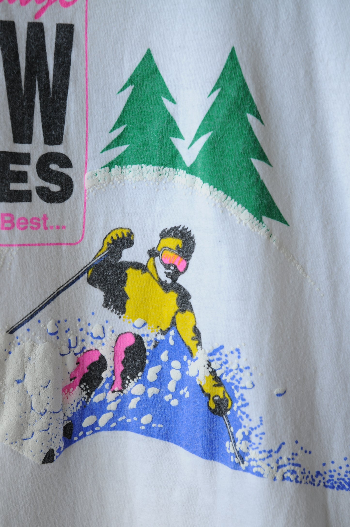 80's-90's Tee/SNOW FLAKES