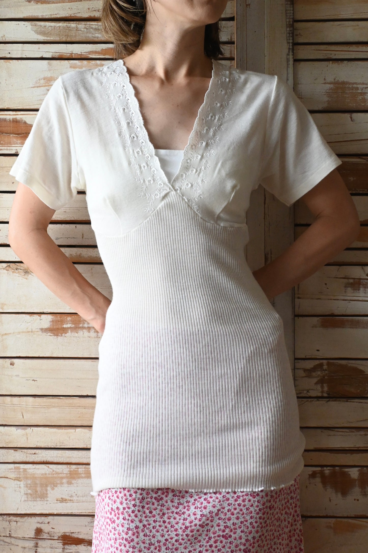 EURO Underwear top/IVORY