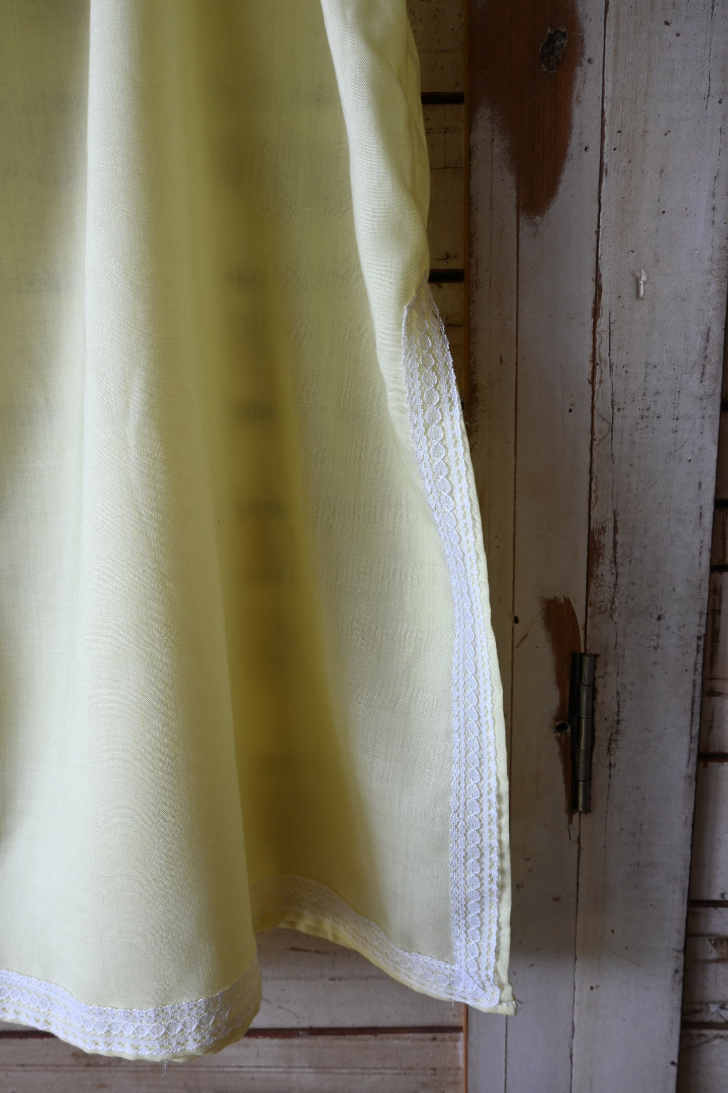 Slip skirt/YELLOW