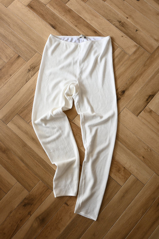 Germany knit leggings/WHITE