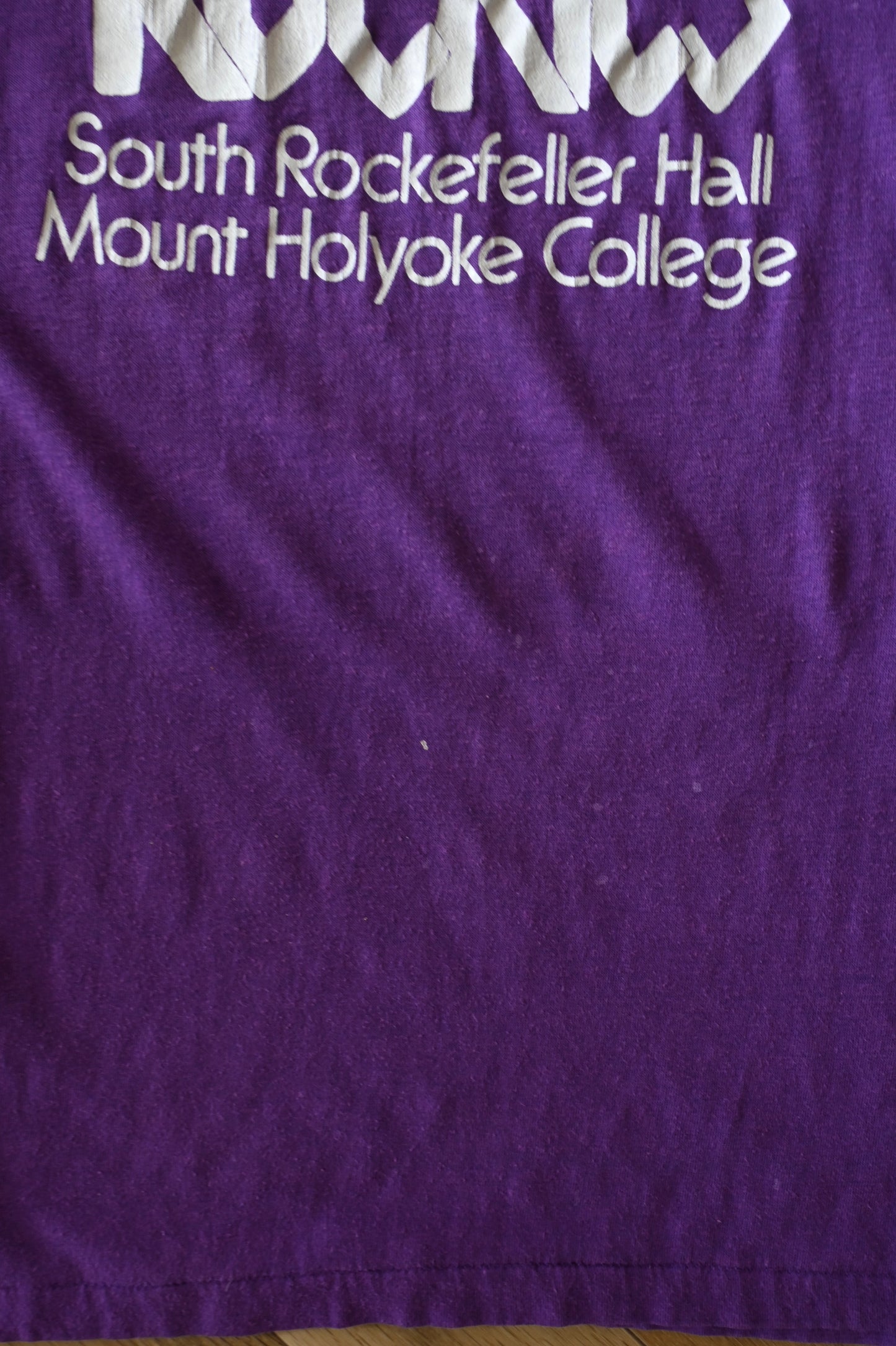 70's Tee/Mount Holyoke College